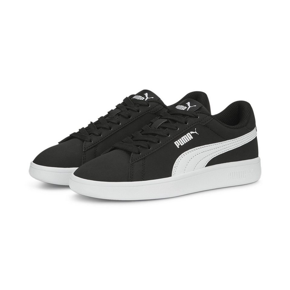 PUMA Smash 3.0 Buck Sneakers Jugendliche Sneaker, PUMA Formstrip an der  Innen- und Außenseite