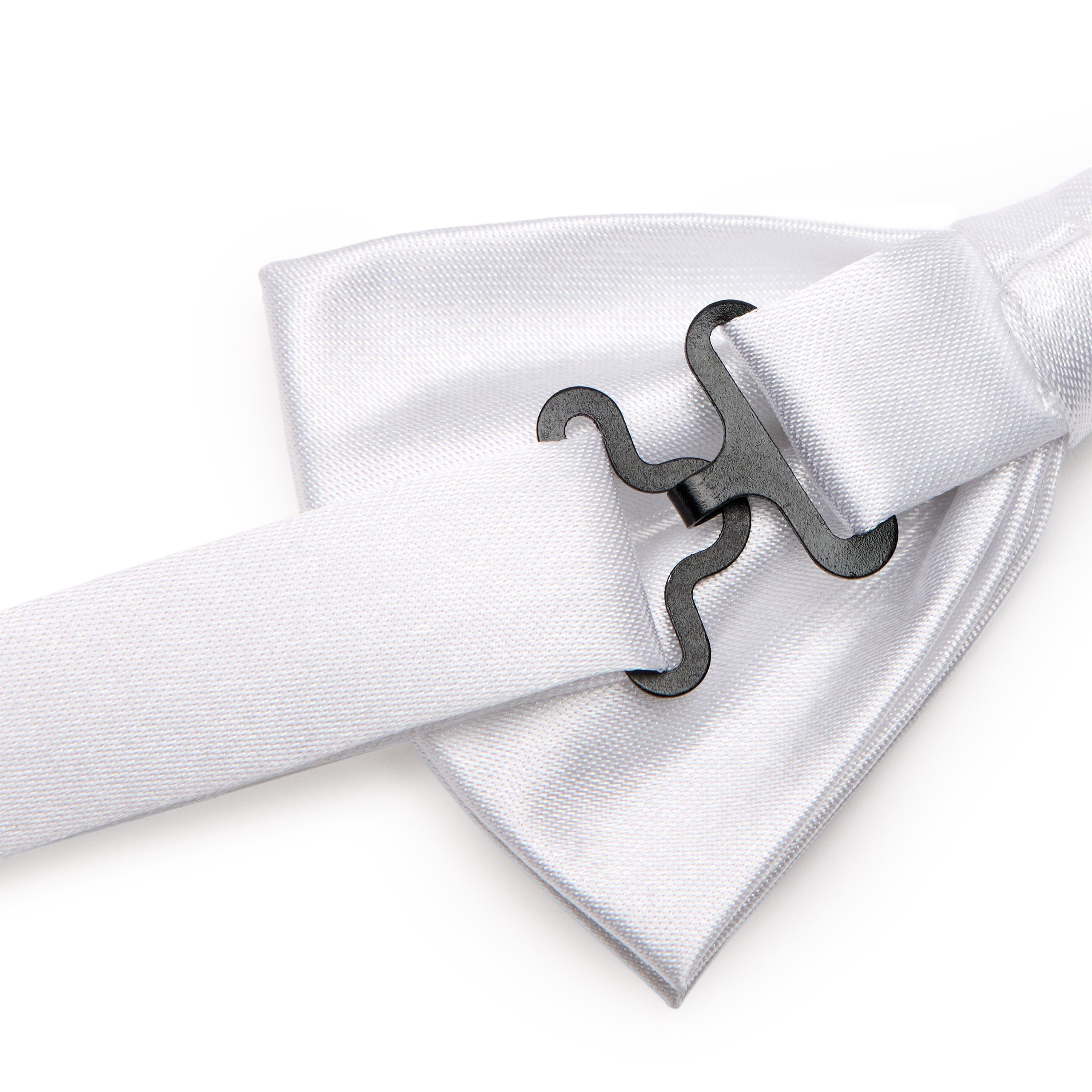 Ladeheid Fliege Elegante Herren Fliege -Hochwertig Glänzend Verstellbar BMS (12cmx6cm)