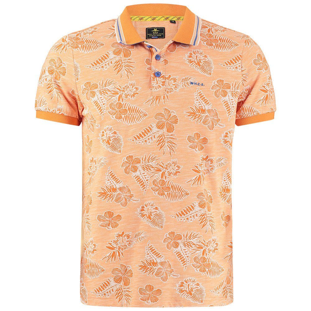 New Zealand Auckland Poloshirt Vivid Orange