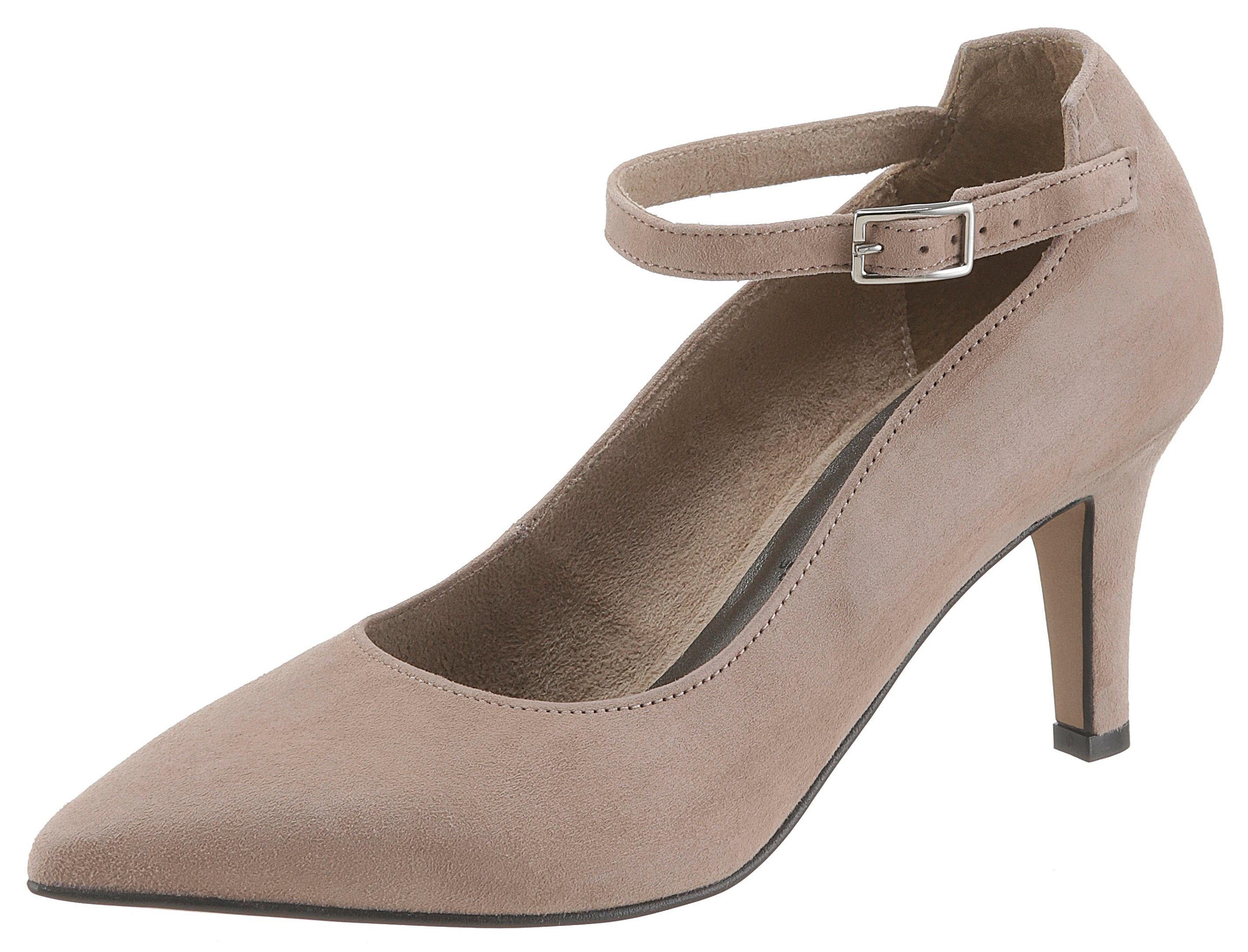 spangenpumps taupe