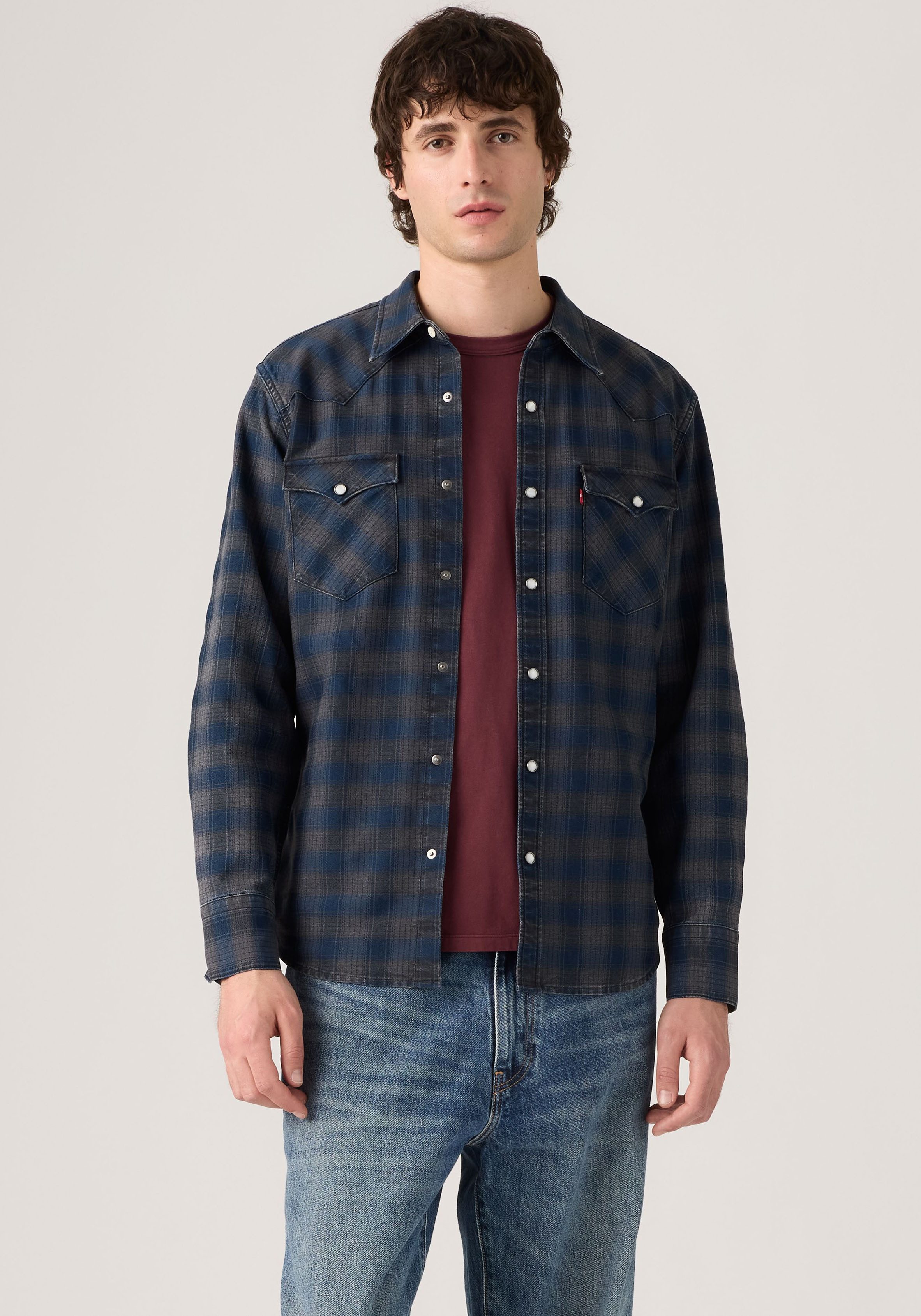 Levi's® Flanellhemd BARSTOW WESTERN STANDARD in verschiedenen Karo-Dessins