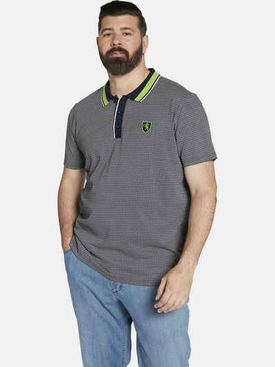 Charles Colby Poloshirt EARL CARNEY mit Details in Kontrastfarben