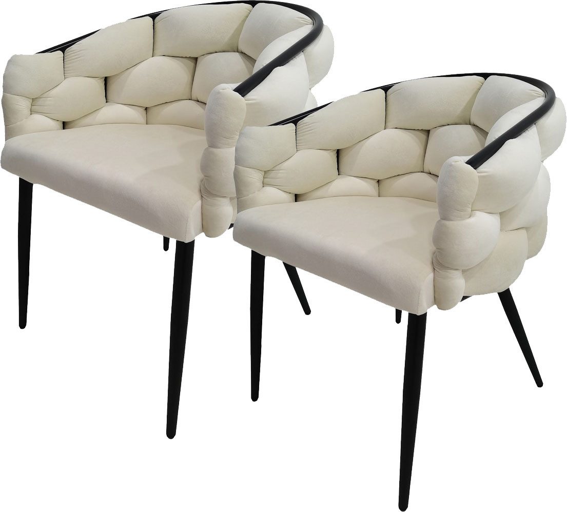 Kayoom Polsterstuhl Stuhl Grace 125 2er-Set, günstig online kaufen