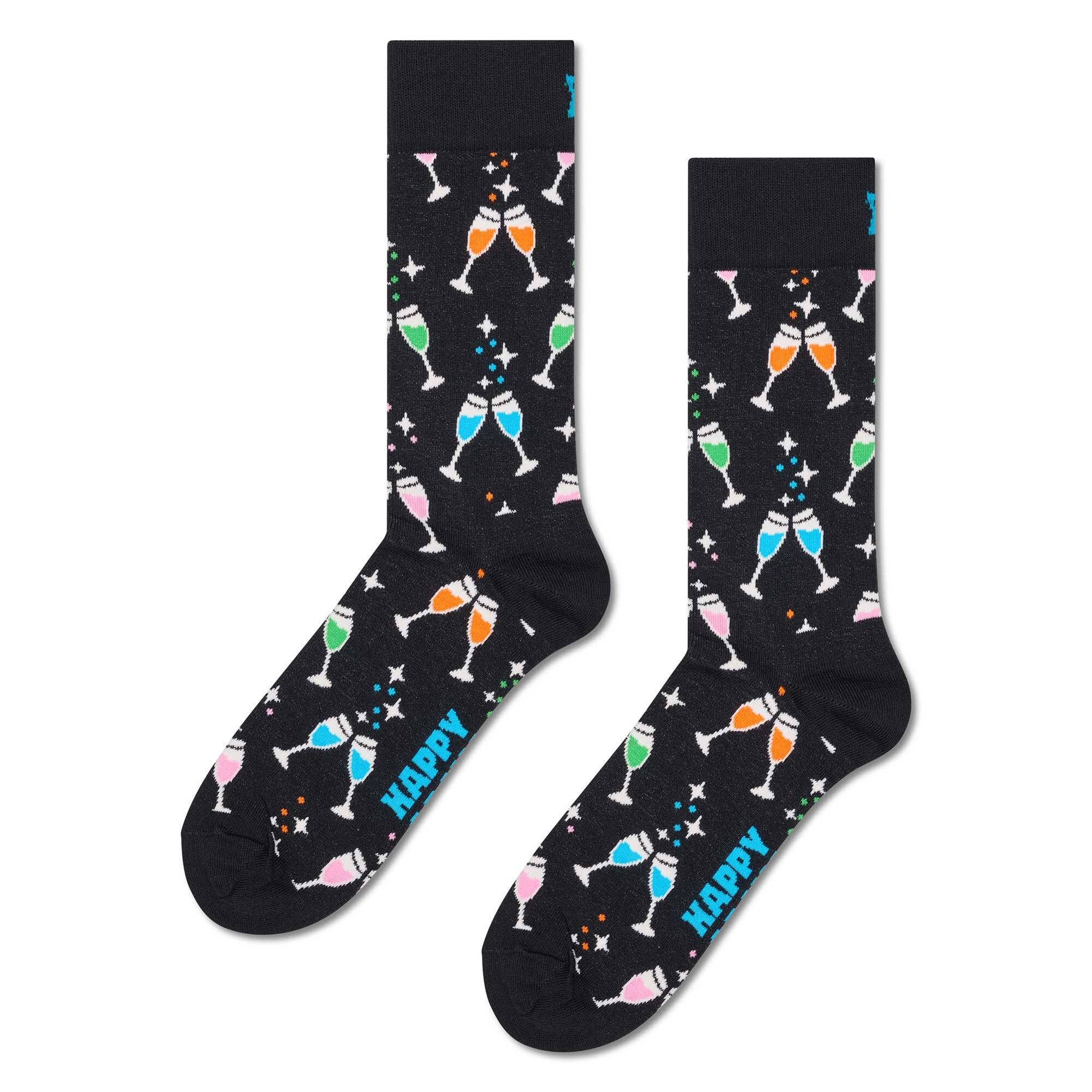 Happy Socks Kurzsocken Unisex Socken 3er Pack Baumwolle (Packung, 3er Pack)