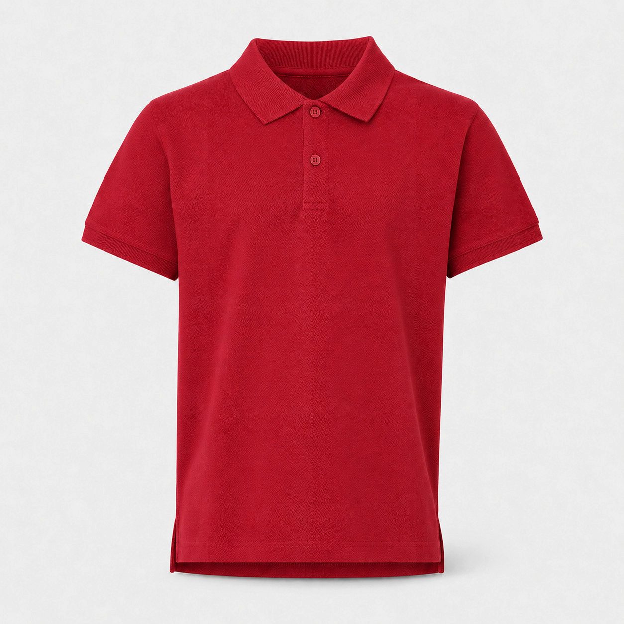Sitztgut Poloshirt Kinder Polo-Shirt aus Bio-Baumwolle (1-tlg) Seitenschlitze, verlängertes Rückenteil und Transfer-Necklabel