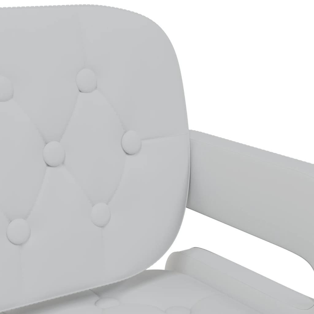 Esszimmerstuhl | Drehbar Esszimmerstühle Weiß Stk. Weiß 2 vidaXL Kunstleder St) Weiß (2