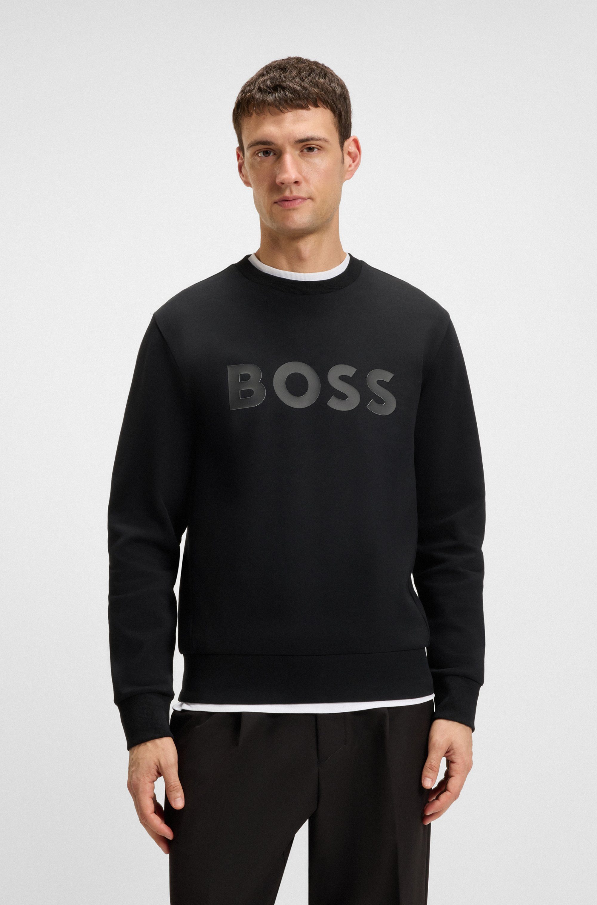 BOSS GREEN Sweatshirt Salbo mit Logodruck günstig online kaufen