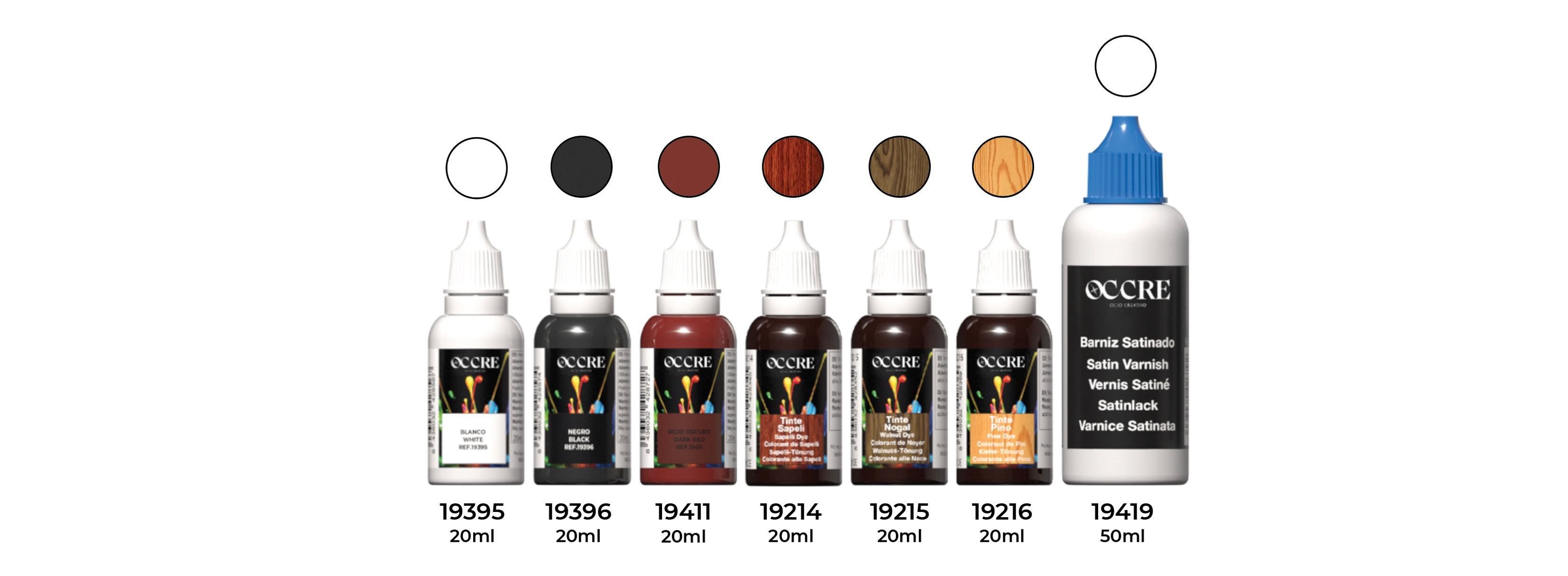 OcCre Modellbausatz Farben- Set Royal Fortune, (Bastelbedarf, Farben), Made in Europe