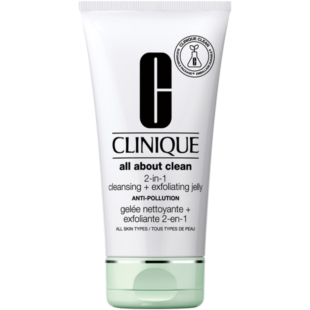 CLINIQUE Gesichtsreinigungsgel All About Clean™ 2-in-1 Cleansing + Exfoliating Jelly