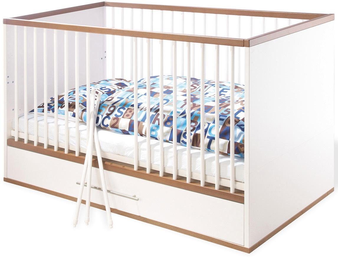 Möbel Babymöbel Pinolino® Babymöbel-Set Tuula, (Spar-Set, 2-St), breit; Made in Europe; mit Kinderbett und Wickelkommode