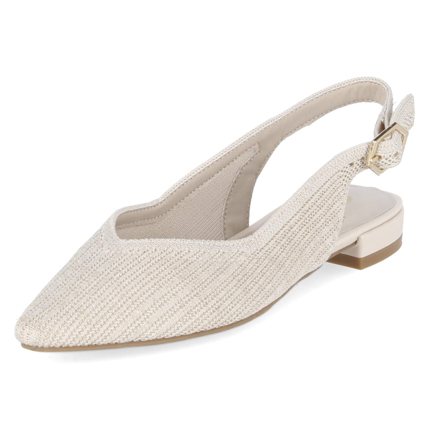 La Strada La Strada 2501237 4021 Damen Textil beige Slingpumps