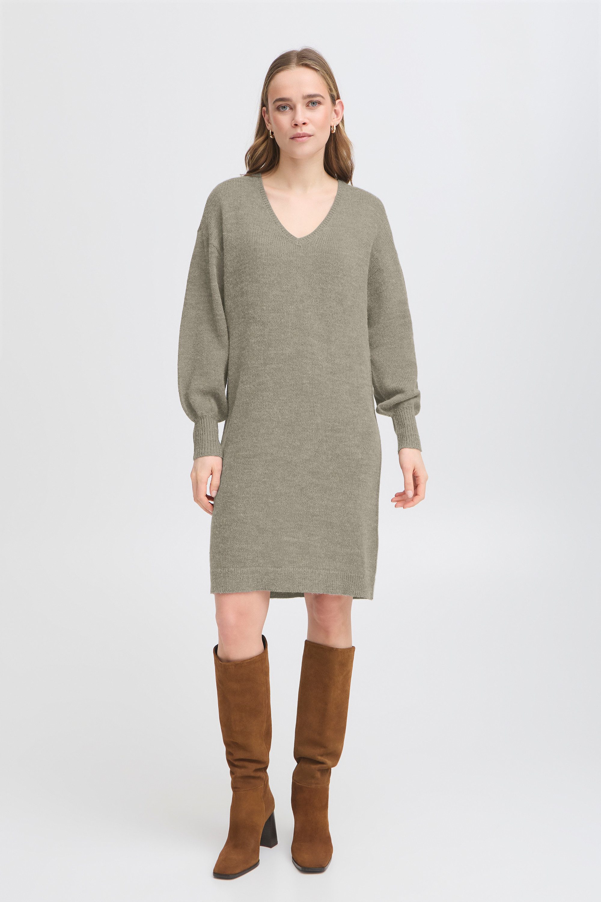 fransa Strickkleid Kleid FRERETTA