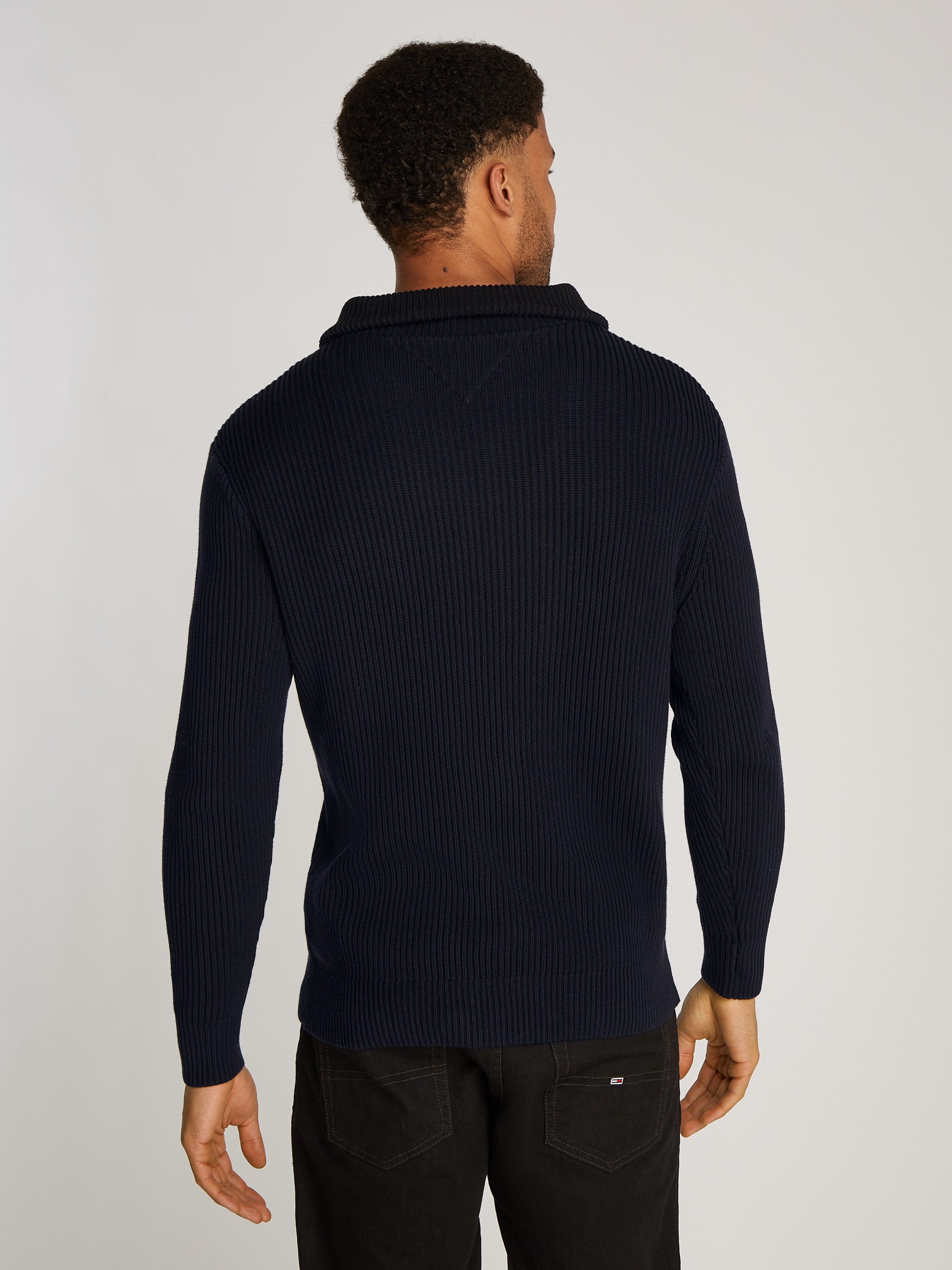 Tommy Hilfiger Troyer CHUNKY COTTON RIB günstig online kaufen