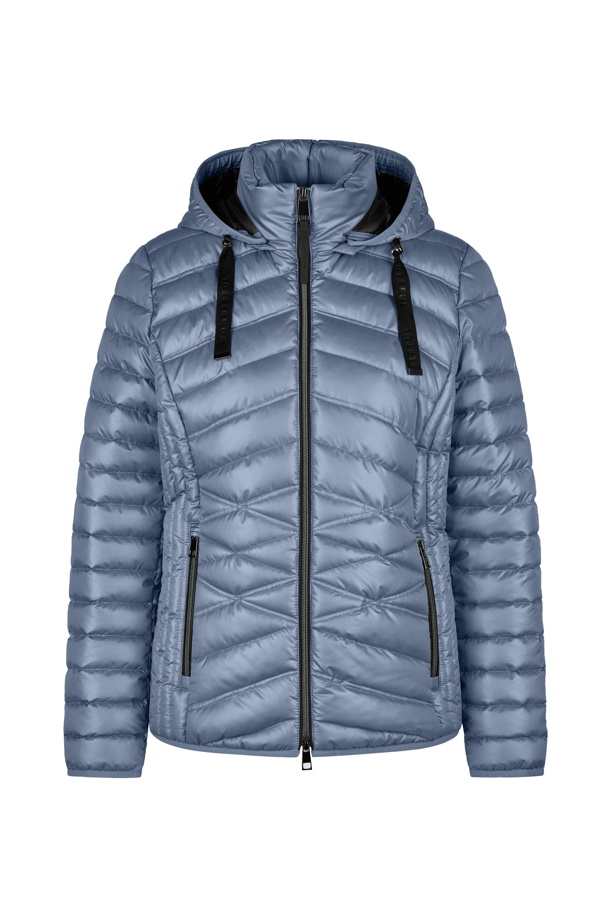 Barbara Lebek Steppjacke Barbara Lebek Steppjacke mit Kapuze (1-St)