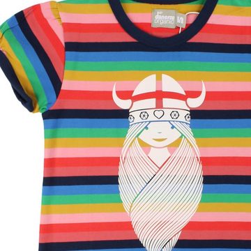 Danefae T-Shirt Danefae Organic T-Shirt Regenbogen Freja (1-tlg)