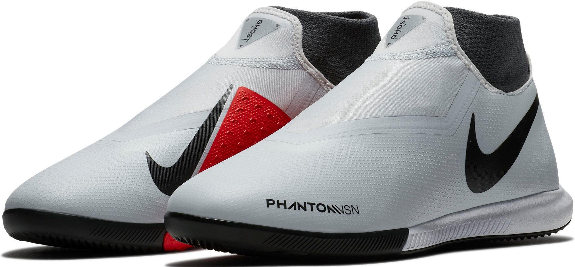 Nike Chaussures Hypervenom Phantom 3 DF FG Flyknit Gris Noir