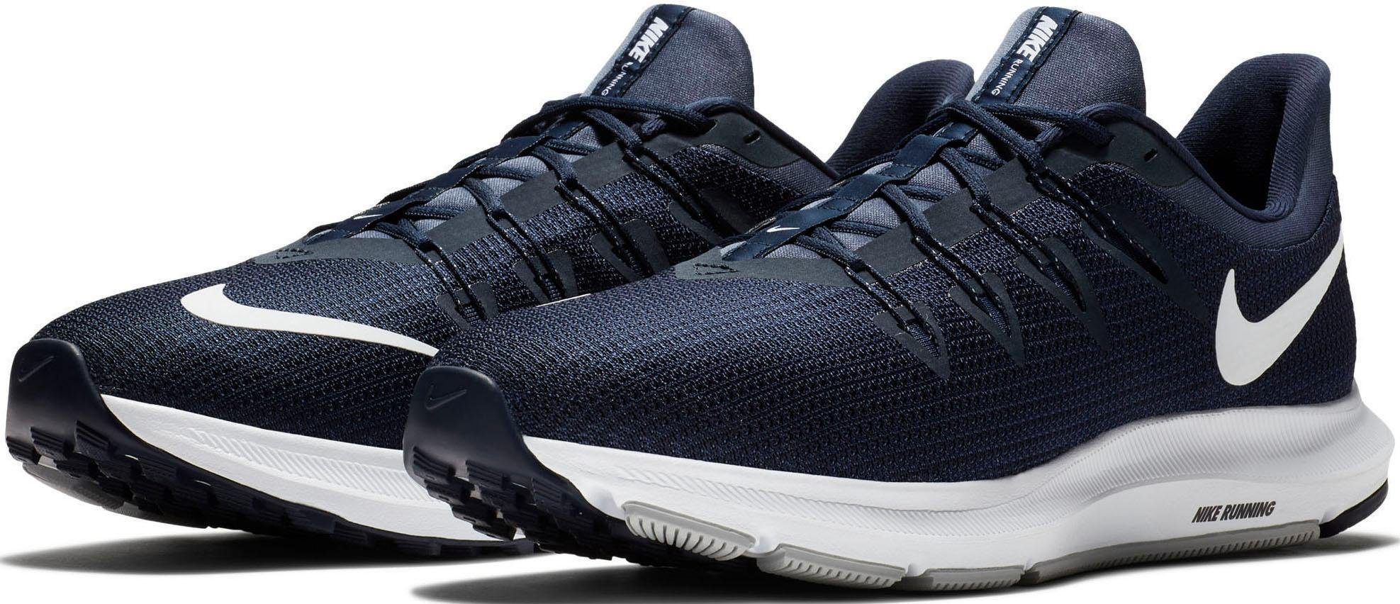 Nike »Quest« Laufschuh, Atmungsaktives Obermaterial aus Mesh Fallen Nike Schuhe zu groß oder zu klein aus?