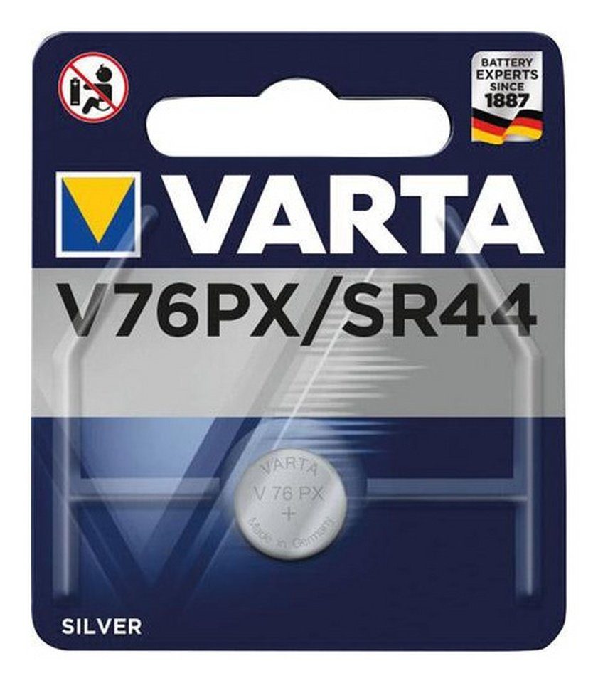 VARTA Batterie, Electronics Silber V76PX 1er Blister 1,55V