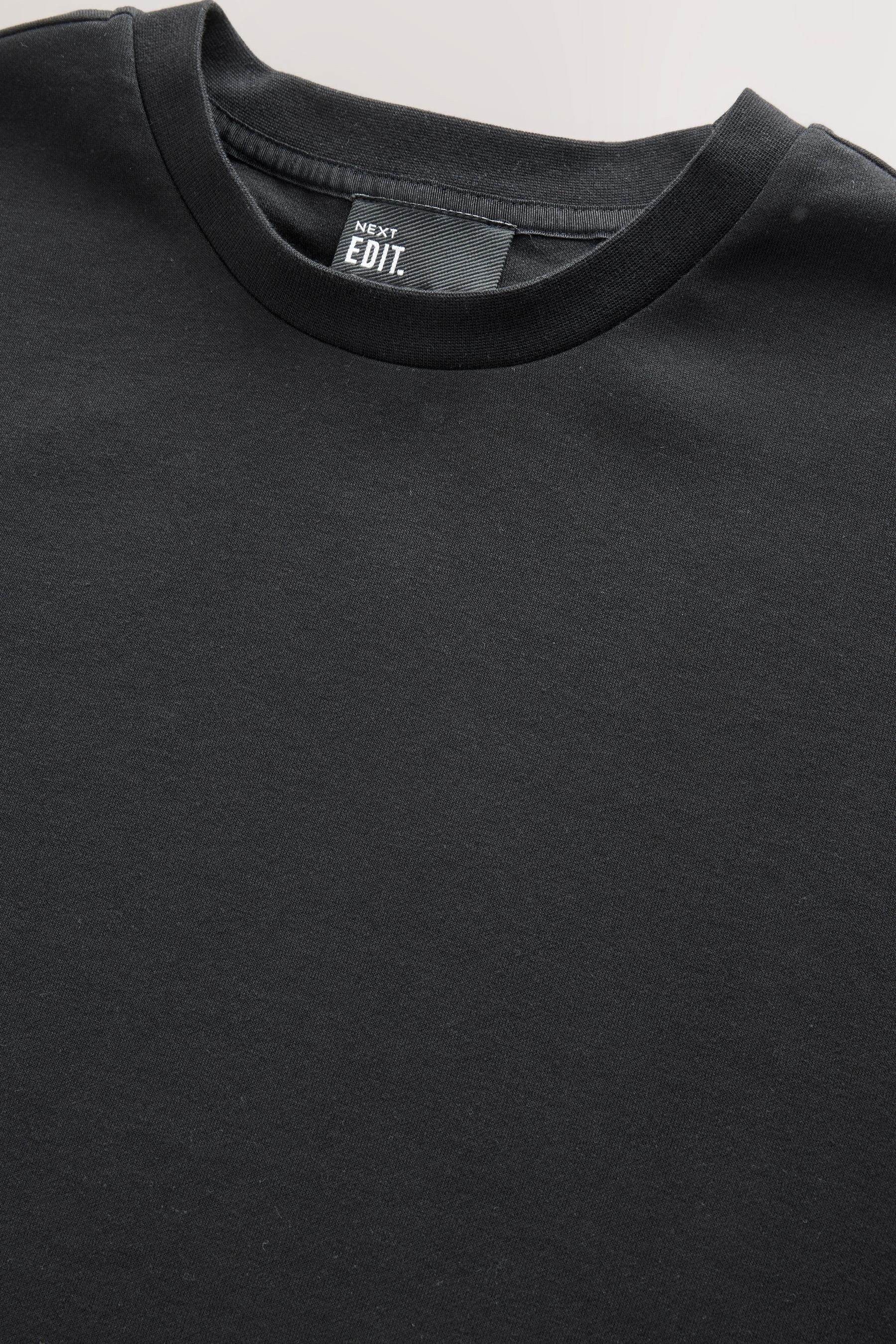 Next T-Shirt Edit Verkürztes Poly T-Shirt günstig online kaufen