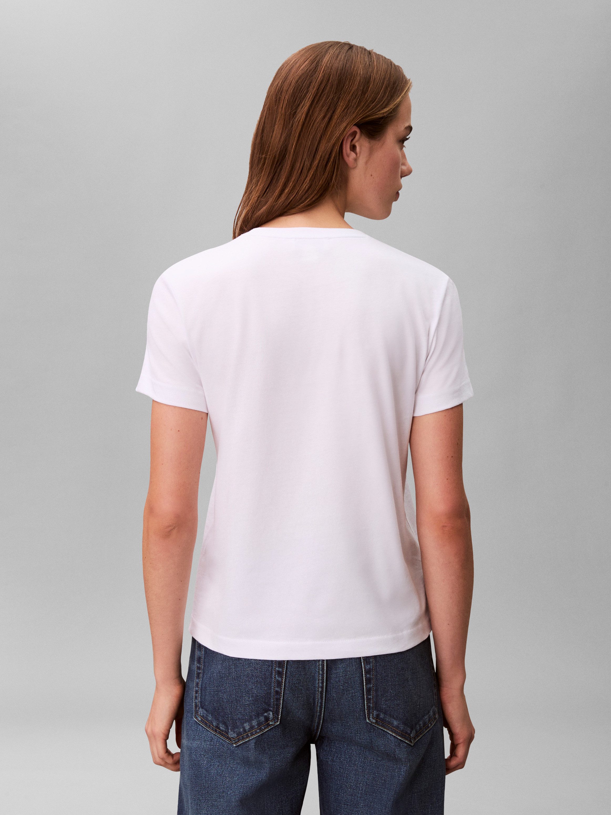 Calvin Klein Jeans T-Shirt (Packung, 2-tlg., 2er-Pack), Logoschriftzug – Bild 4 von 5