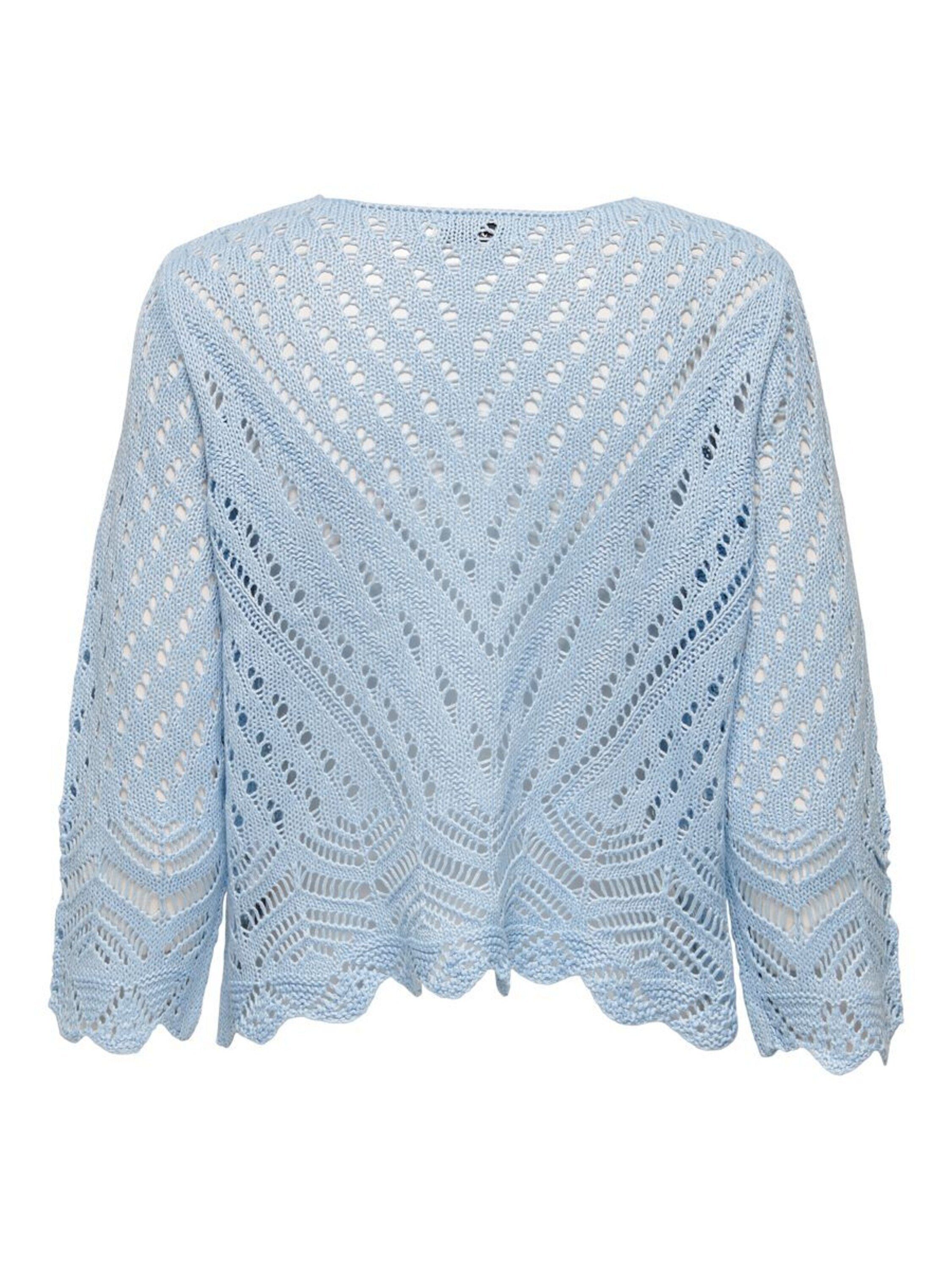 JDY Strickpullover NEW SUN (1-tlg) Lochmuster günstig online kaufen