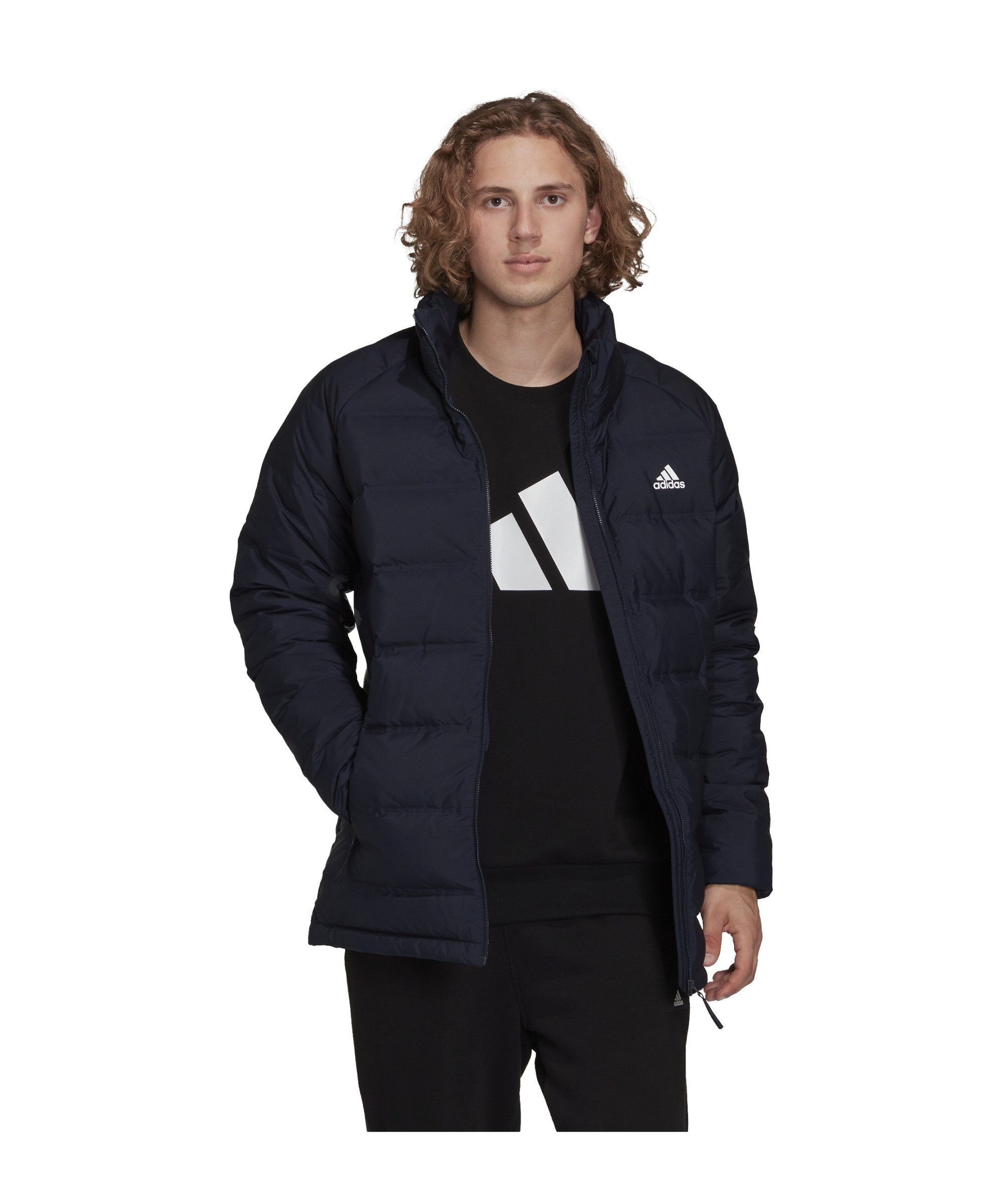 Helionic adidas Performance blau Mid Jacke Sweatjacke