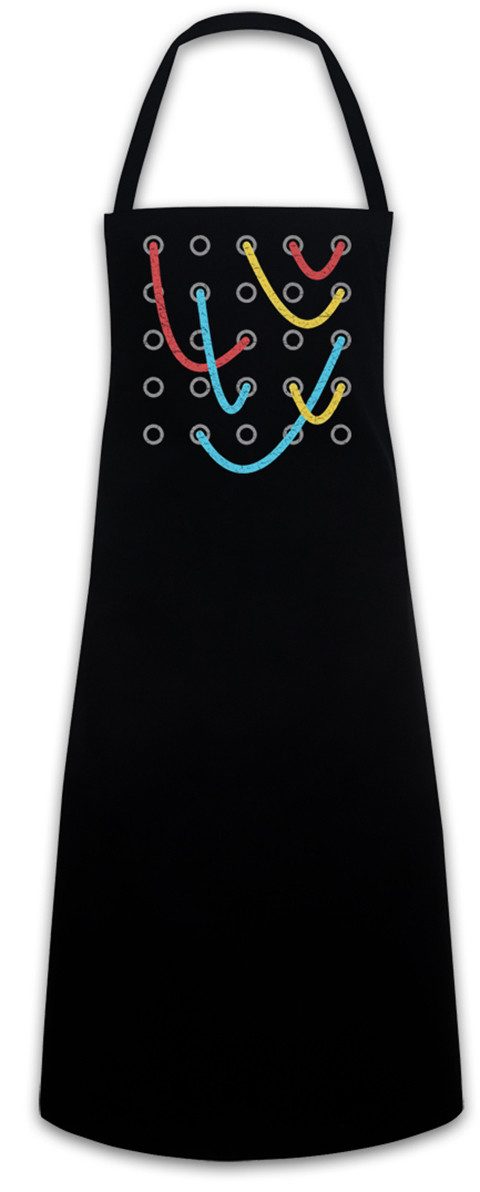 Urban Backwoods Kochschürze Modular Plugs Grillschürze Analog Synthesizer Electro Techno LFO Musik