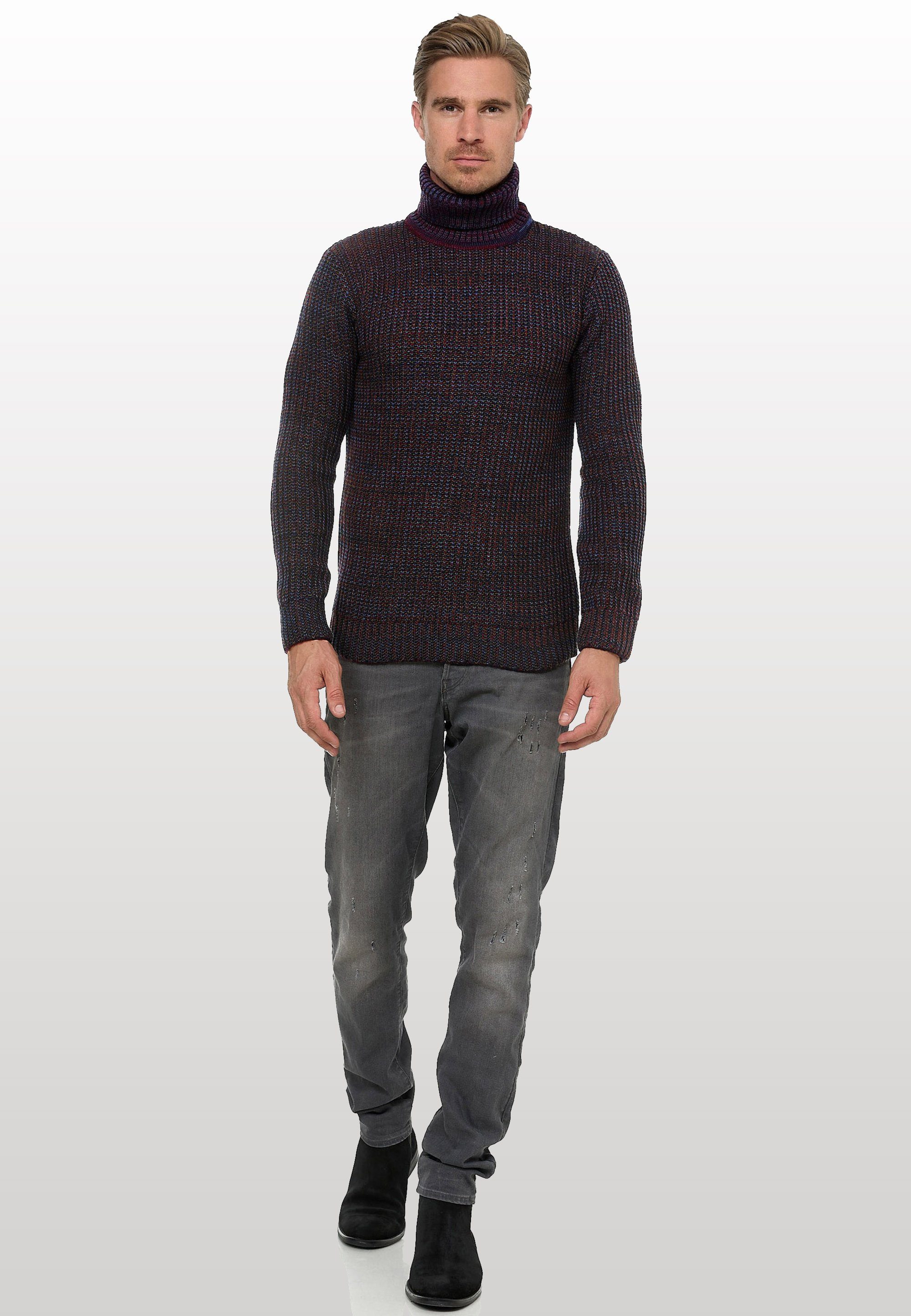 Rusty Neal Rollkragenpullover im angesagten Strickdesign günstig online kaufen