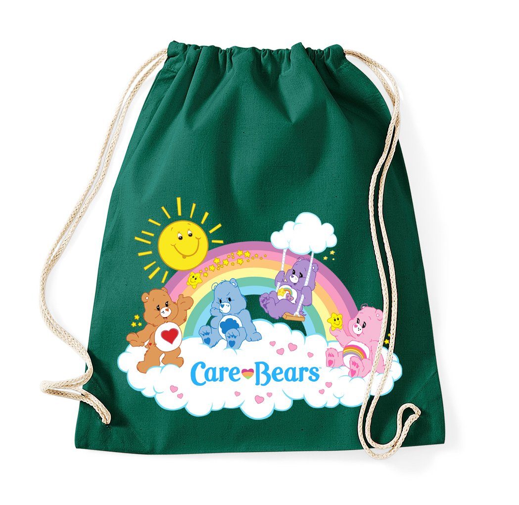 Blondie & Brownie Turnbeutel aus Baumwolle Glücksbärchis Care Bears Hab Dich lieb Bärchi
