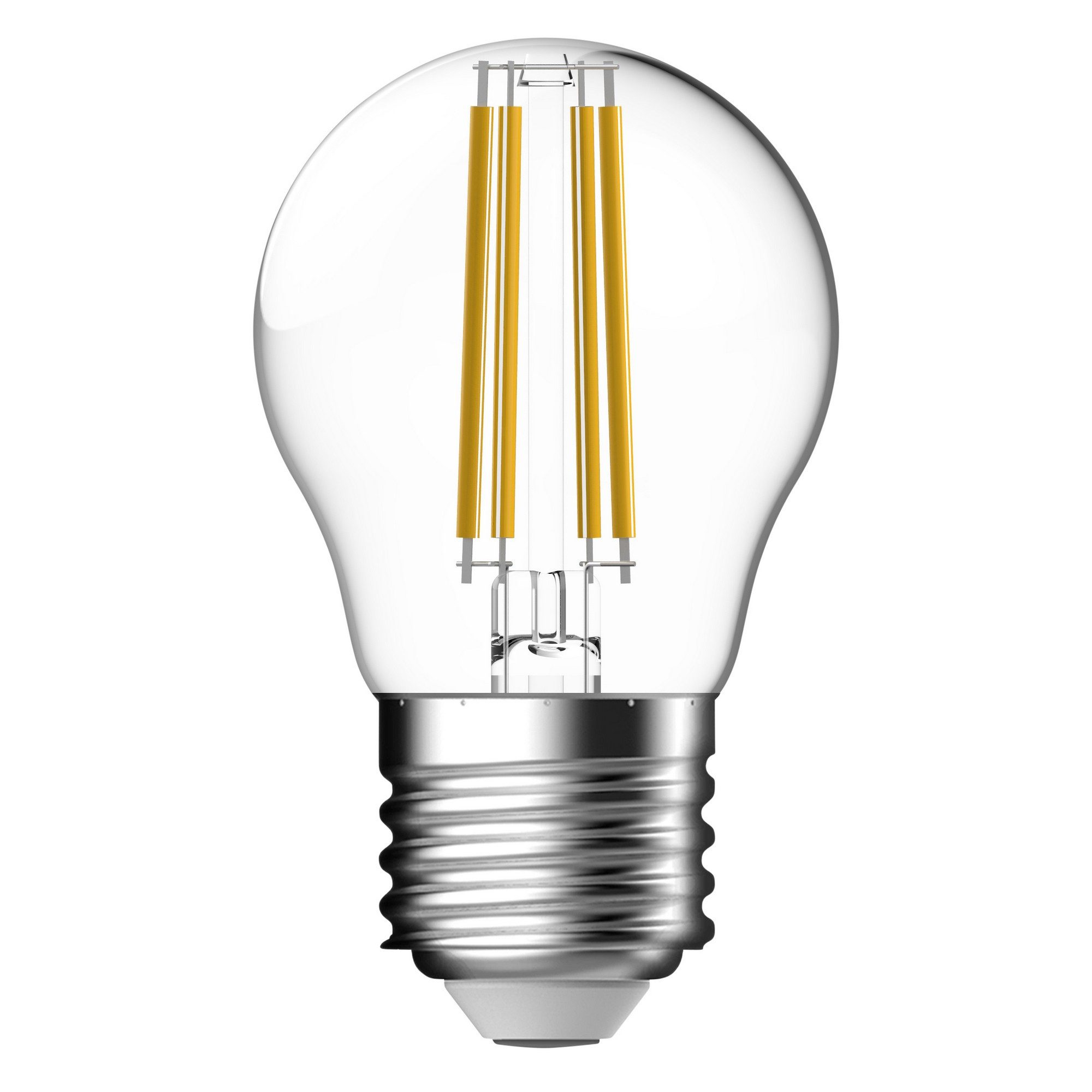 ENERGETIC LED-Leuchtmittel G45 LED Lampe E27 5,9W Filament Leuchtmittel neutralweiss / warmweiss, E27, neutralweiss