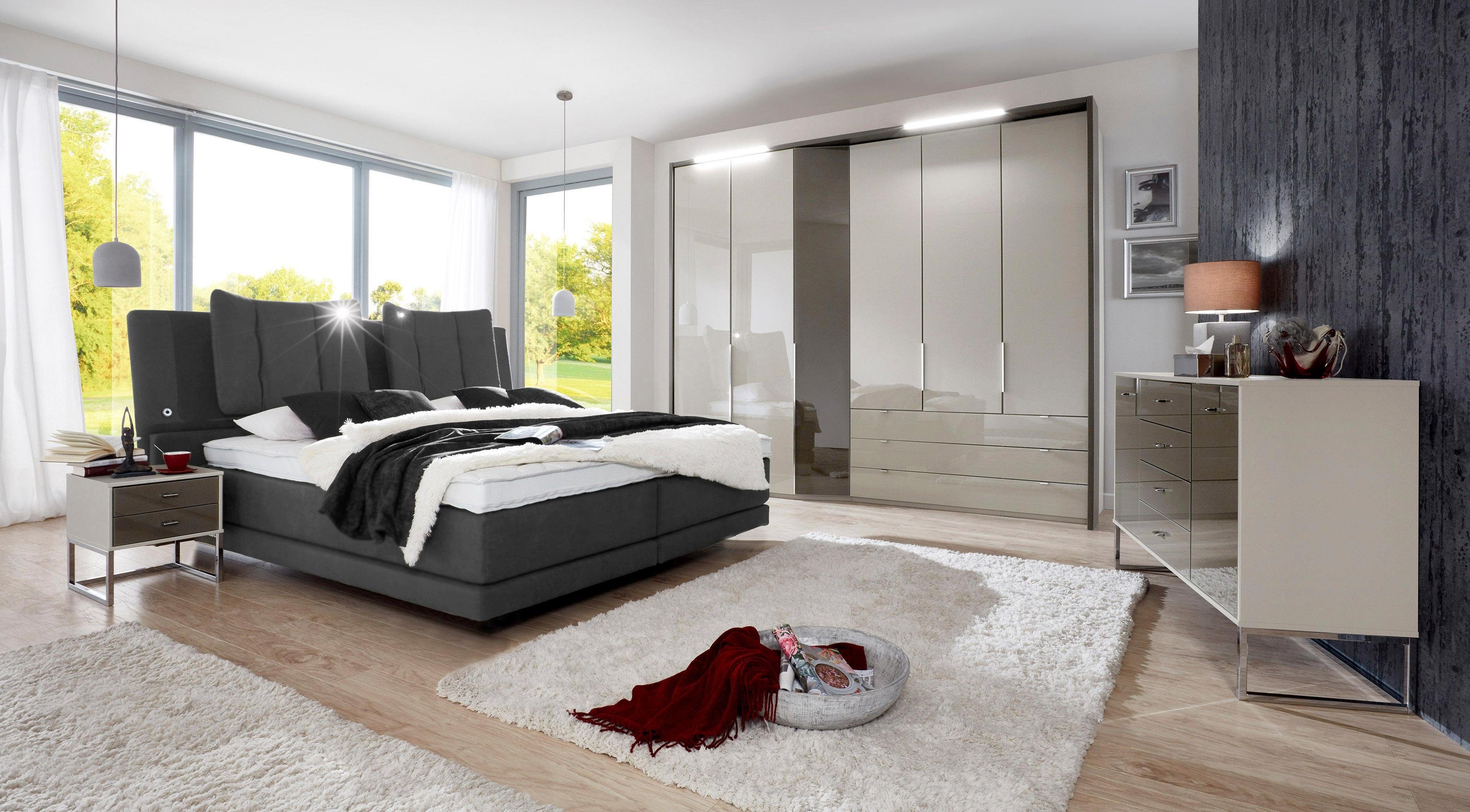 Traumstart Boxspringbett Berlin Kt 301 Mit Verstellbaren Kissen Mit Soundsystem Und Led S Am Kopfteil In 3 Breiten Online Kaufen Otto
