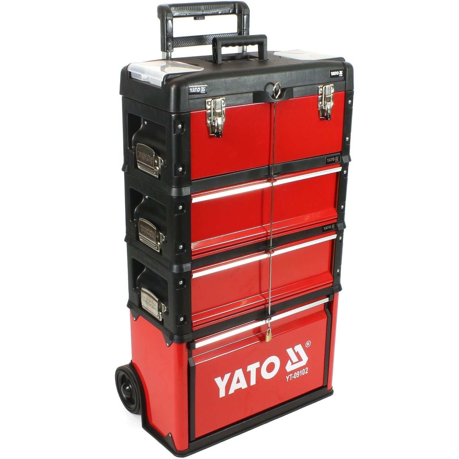 Yato Ящики для інструментів Інструмент-Trolley mit 4 Modulen YT-09102 + YT-09108