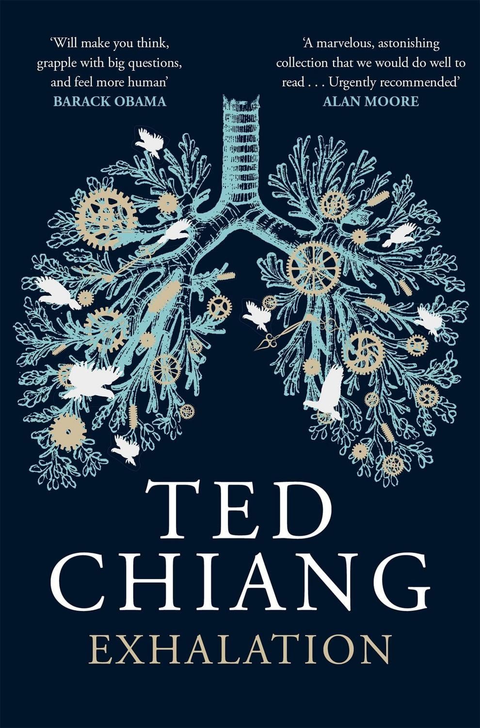 Exhalation / Ted Chiang, A riveting collection of science fiction short stories from a master of the genre.