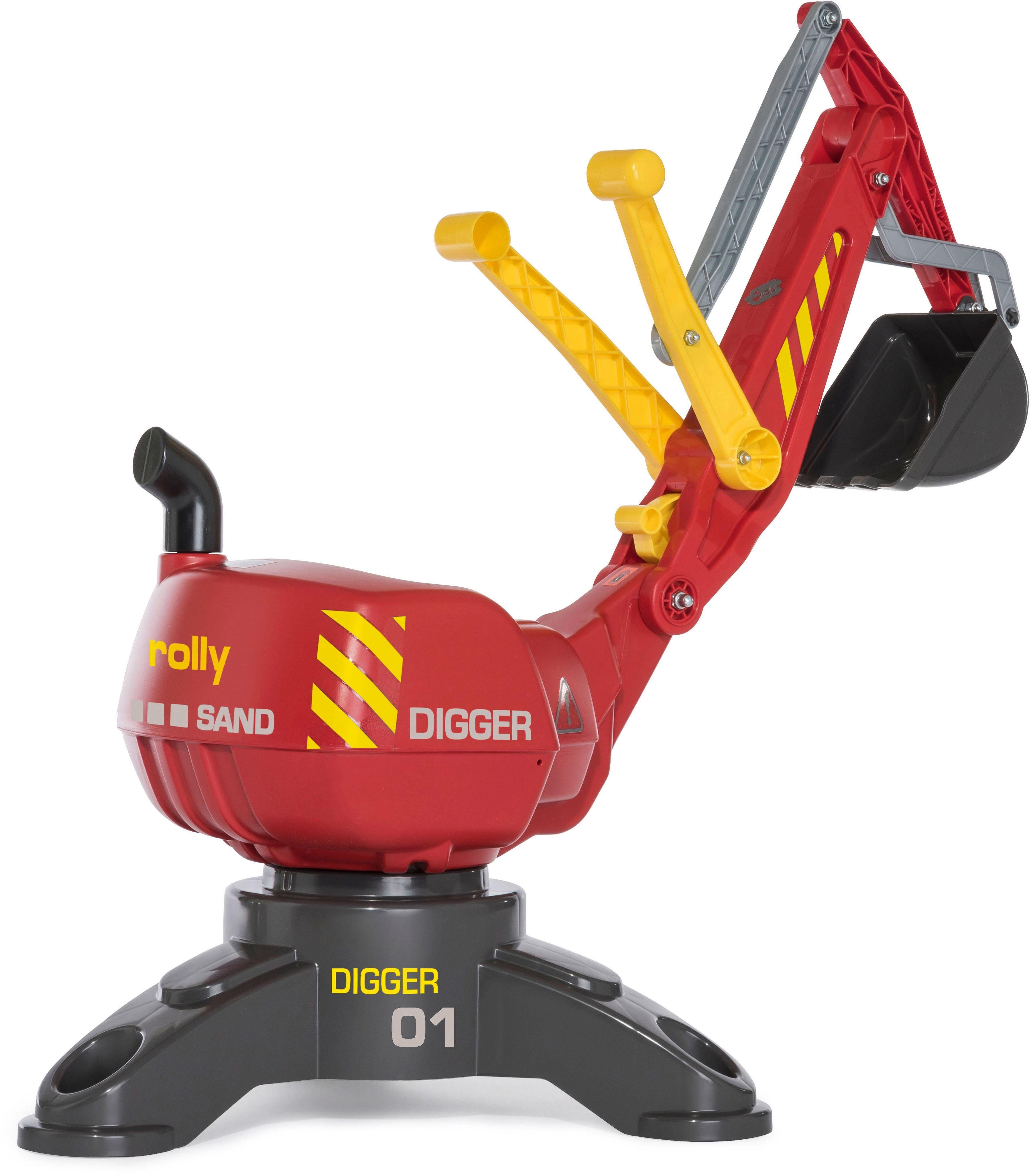 Rolly Toys Pelleteuse Komatsu - Jouet De Sable Pour Enfants 3-8 Ans, Rotation 360°