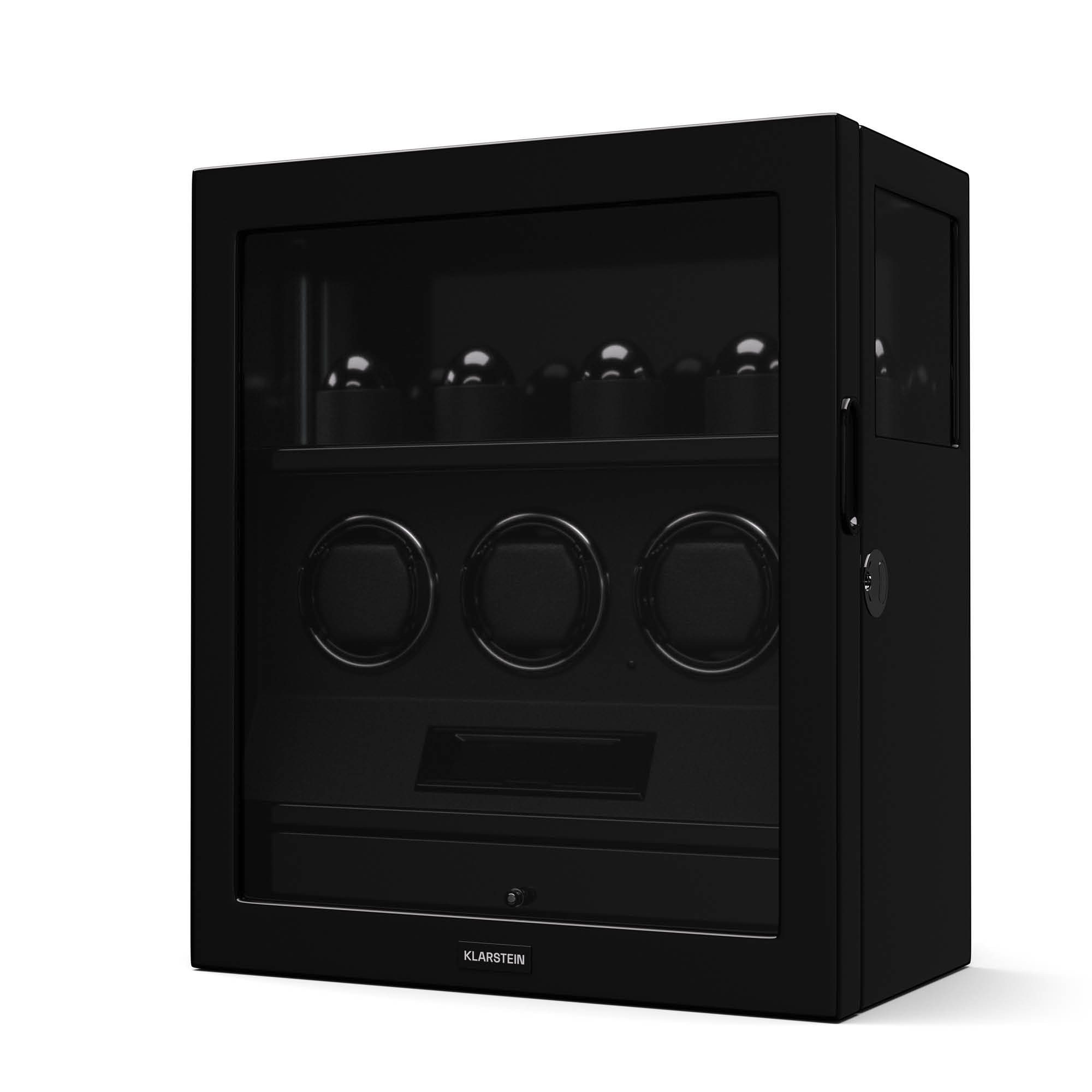 Klarstein Uhrenbeweger SecureTouch 3+4, Uhrenboxen Uhrenkasten Uhrenbeweger 7 Uhren