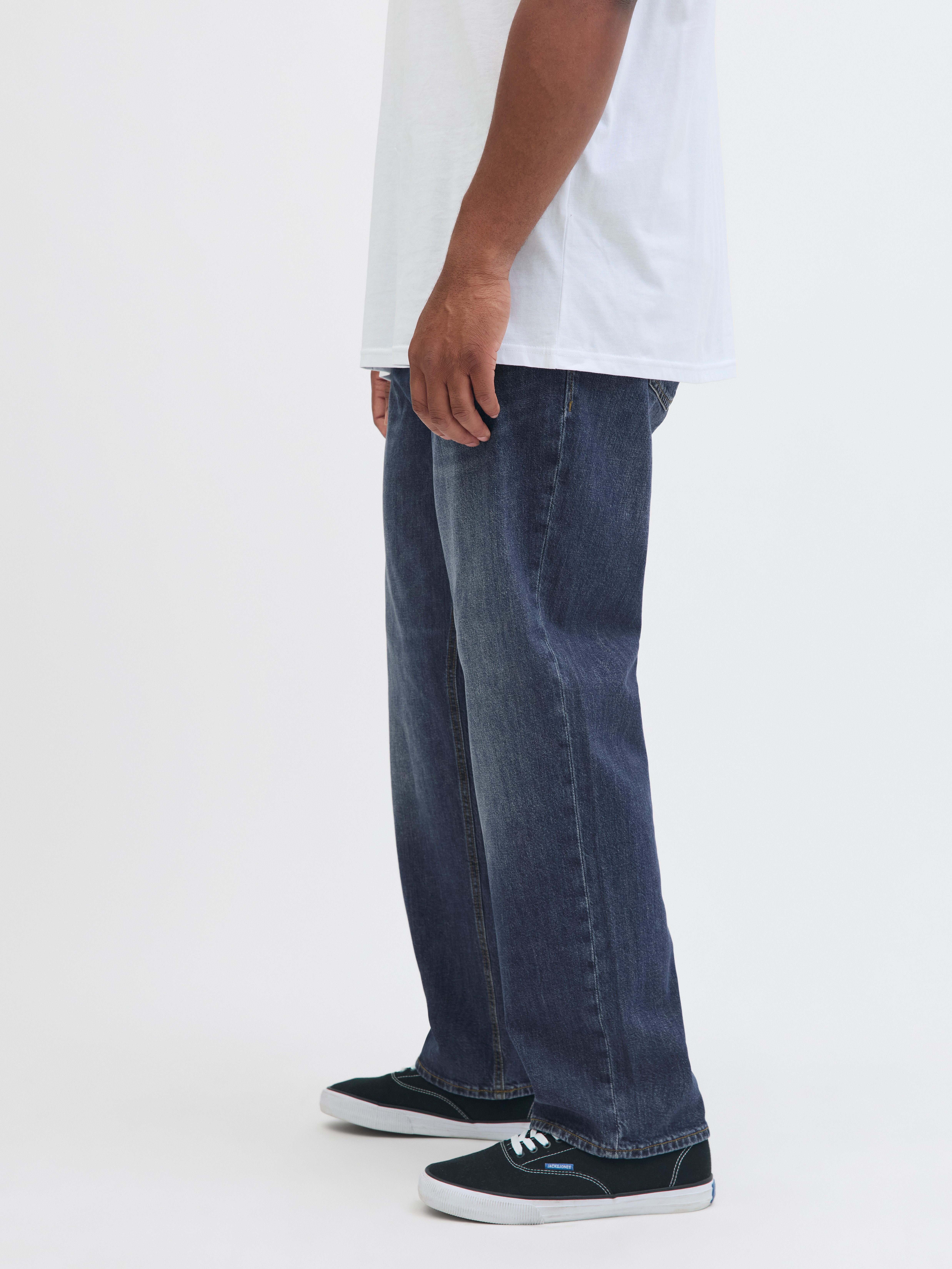 Jack & Jones PlusSize Tapered-fit-Jeans MIKE ORIGINAL Bis Weite 48 günstig online kaufen