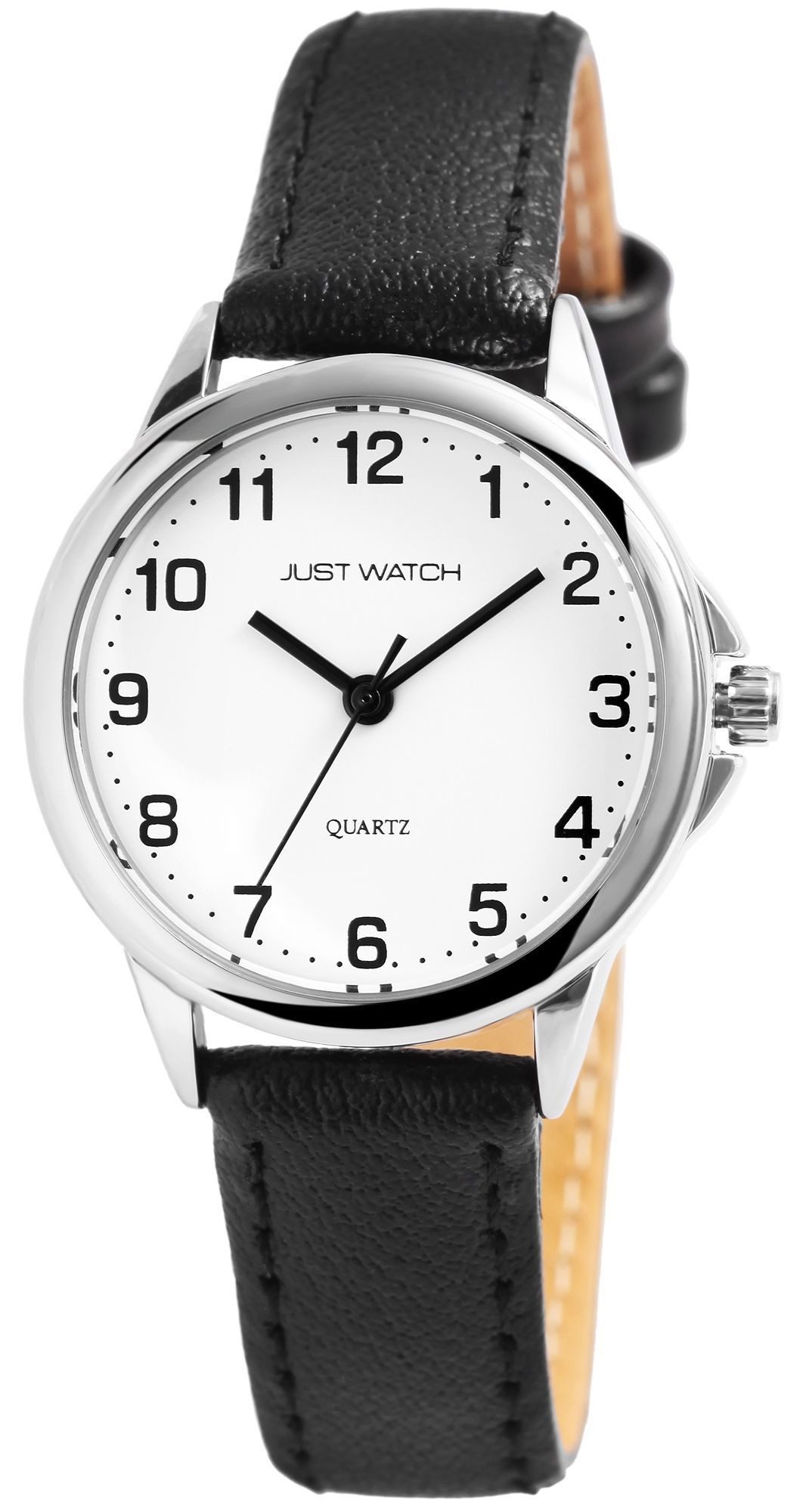 Just Watch Quarzuhr Brigitt mit Echtlederarmband, 3 ATM, inkl Geschenkbox, Basic
