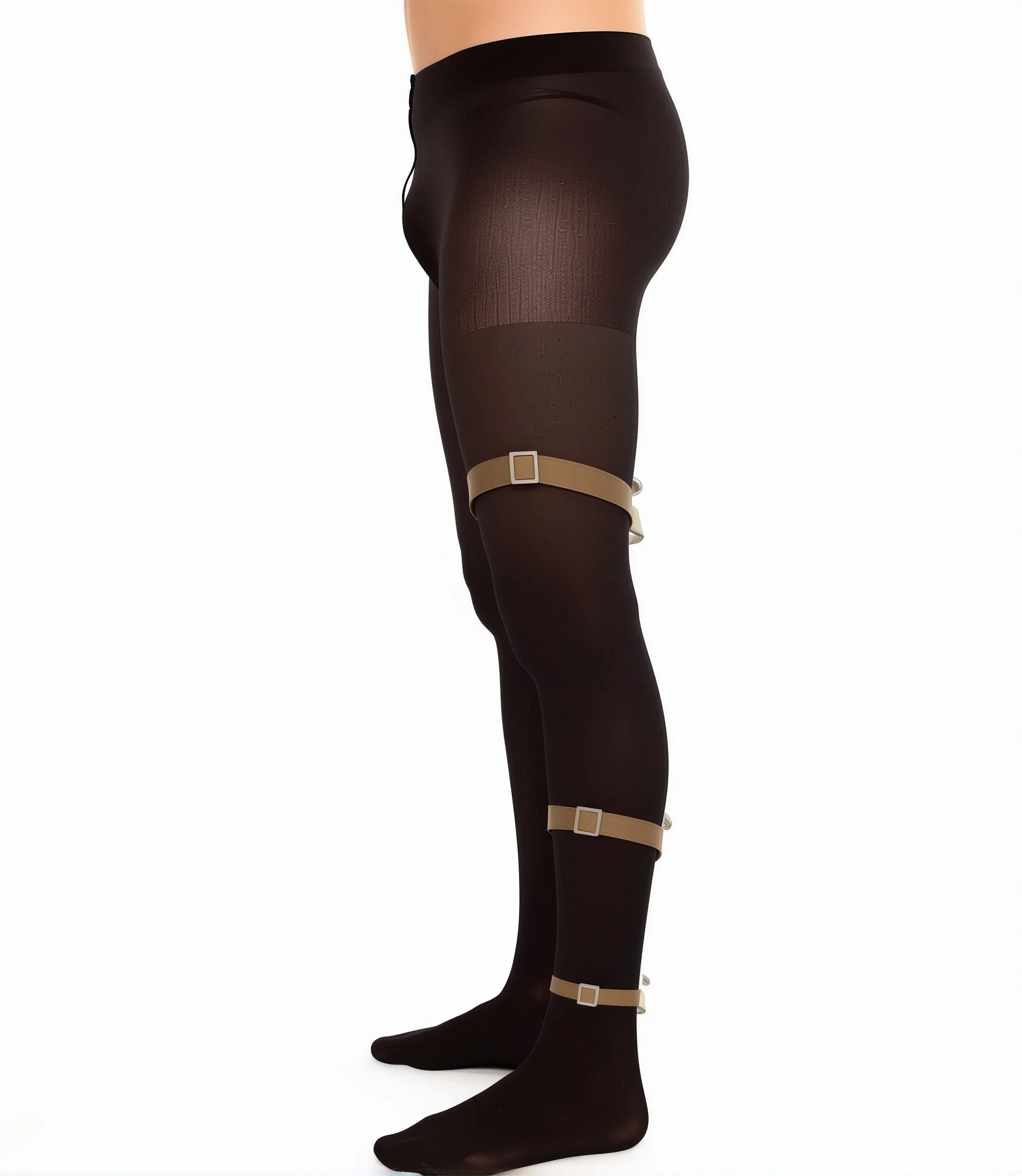 GLAMORY Stützstrumpfhose Herren SUPPORT 40 DEN 40 DEN (Packung 1 St. 1-er Pack) glänzend