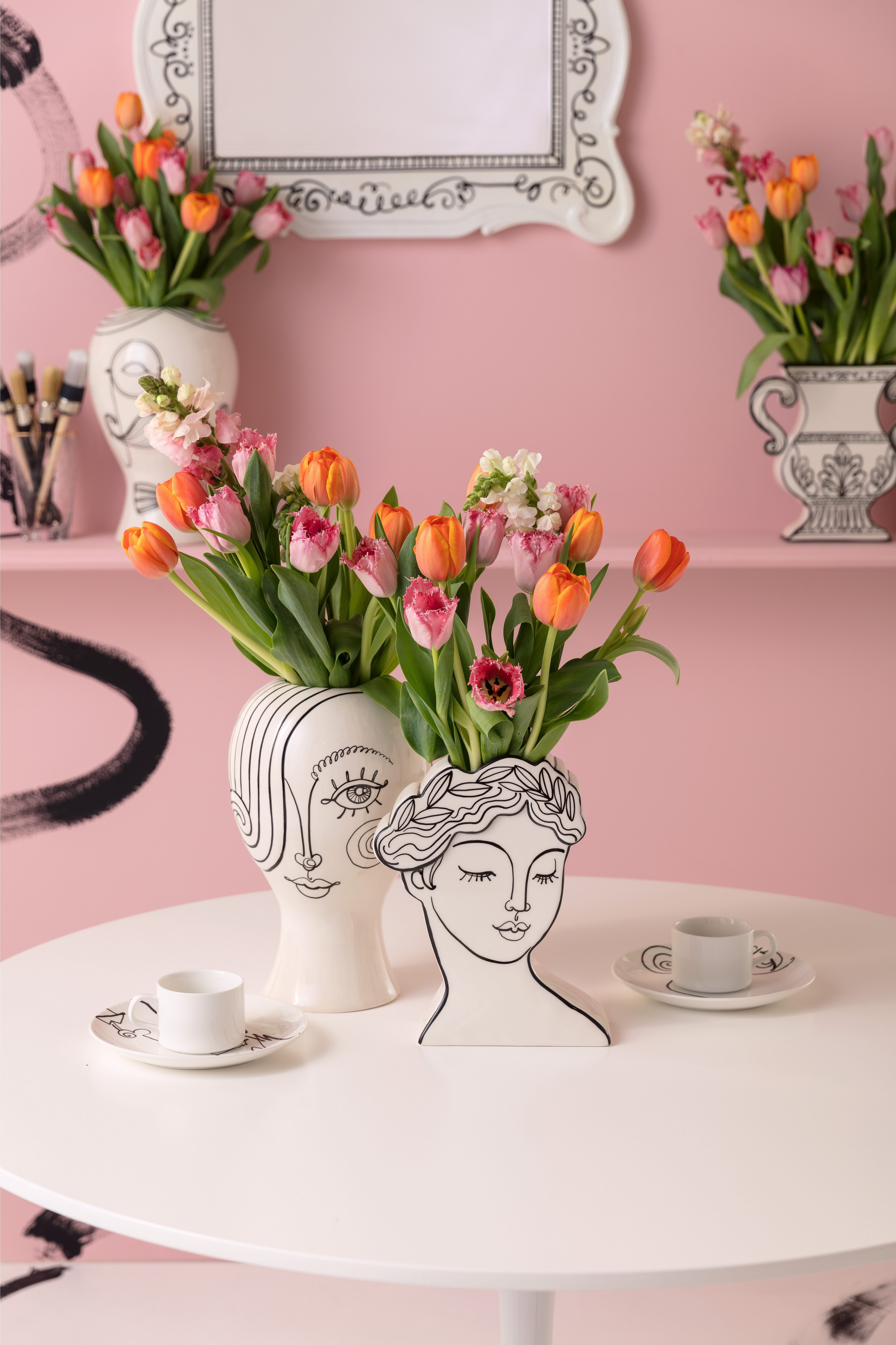 Kare Design Tischvase Vase Favola Lady 26cm günstig online kaufen
