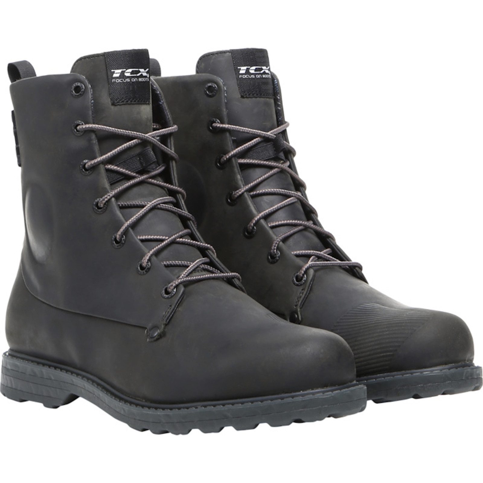 TCX TCX Blend 2 WP Motorradstiefel Schwarz 42 Motorradstiefel (Packung, Antistatische und Öl- und Benzinfeste Sohle)