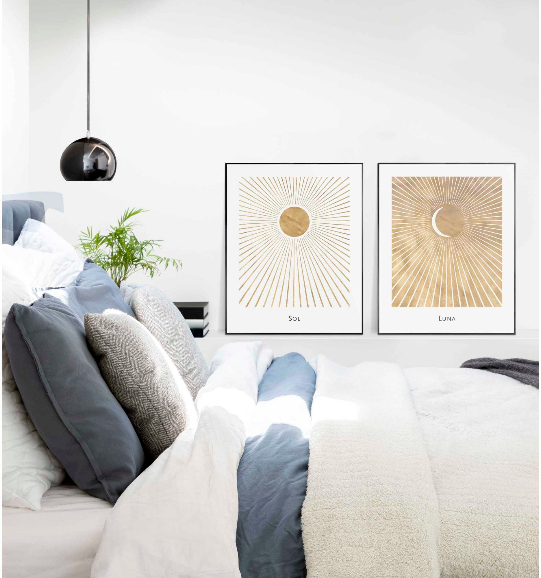 Reinders! Poster Sonne und Mond günstig online kaufen