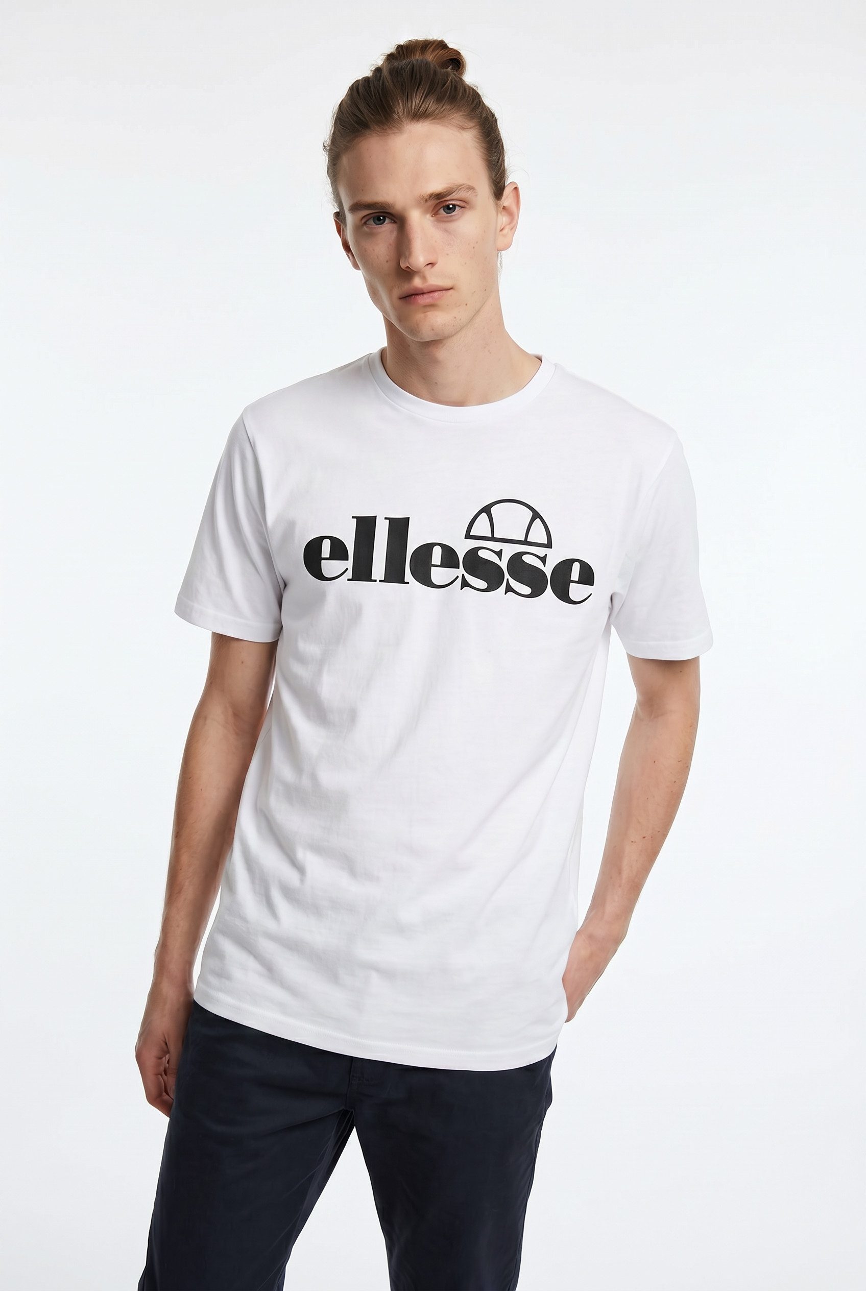 Ellesse T-Shirt H T-SHIRT mit Rundhalsausschnitt, Kurzarm-Design