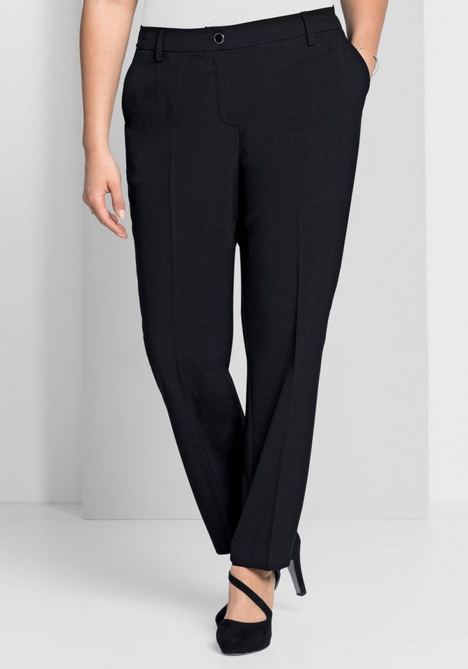 Sheego Bügelfaltenhose Sheego Bügelfaltenhose