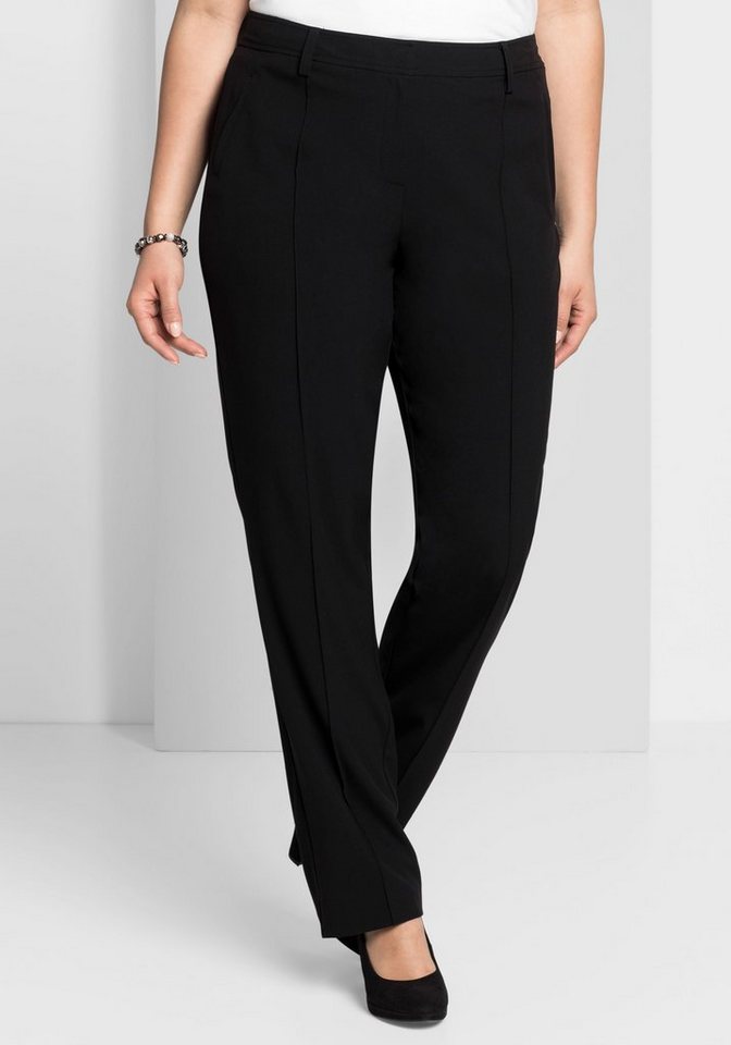 Sheego Bügelfaltenhose Sheego Bügelfaltenhose
