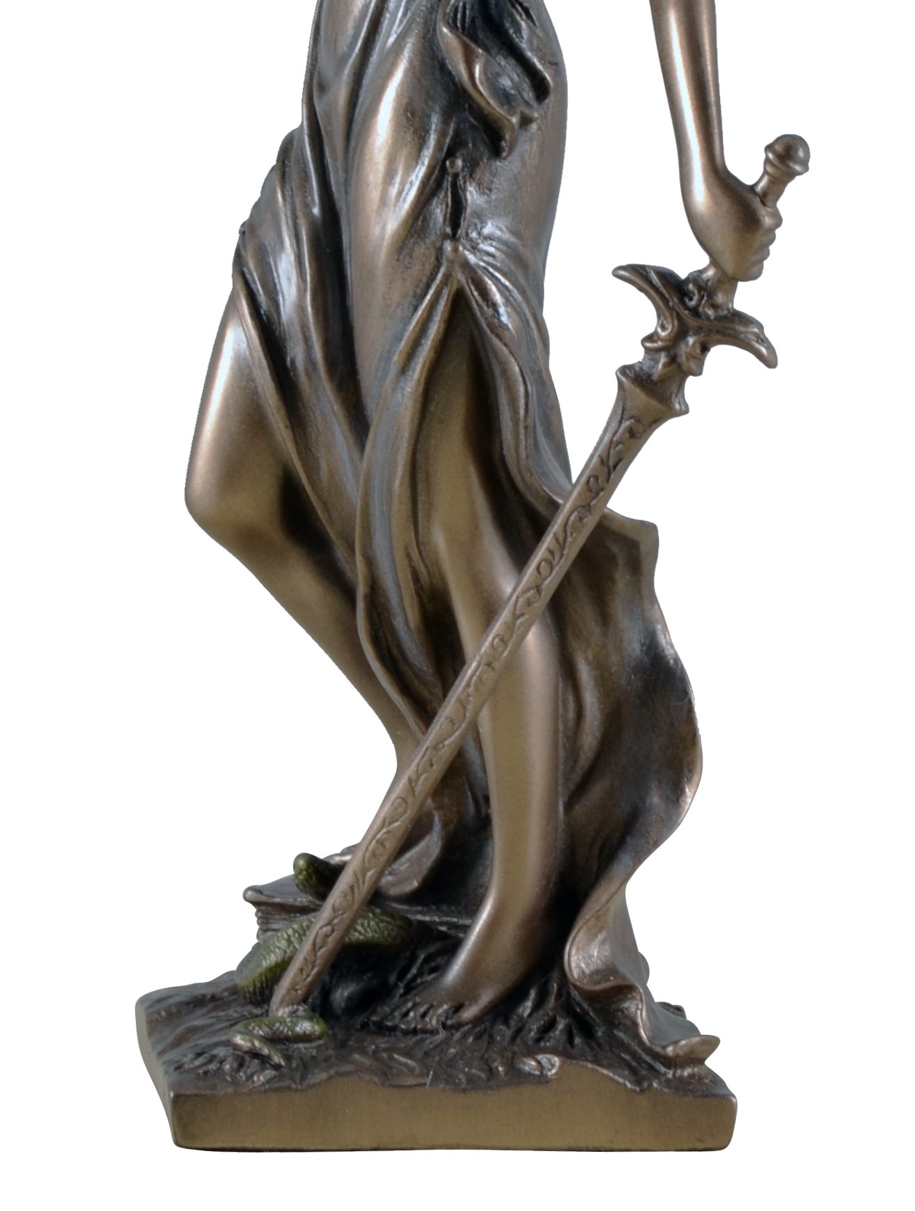 Vogler direct und Veronese, bronziert mit Justitia Gmbh Dekofigur Gesetzbuch von Röm. by Hand Waage,Schwert