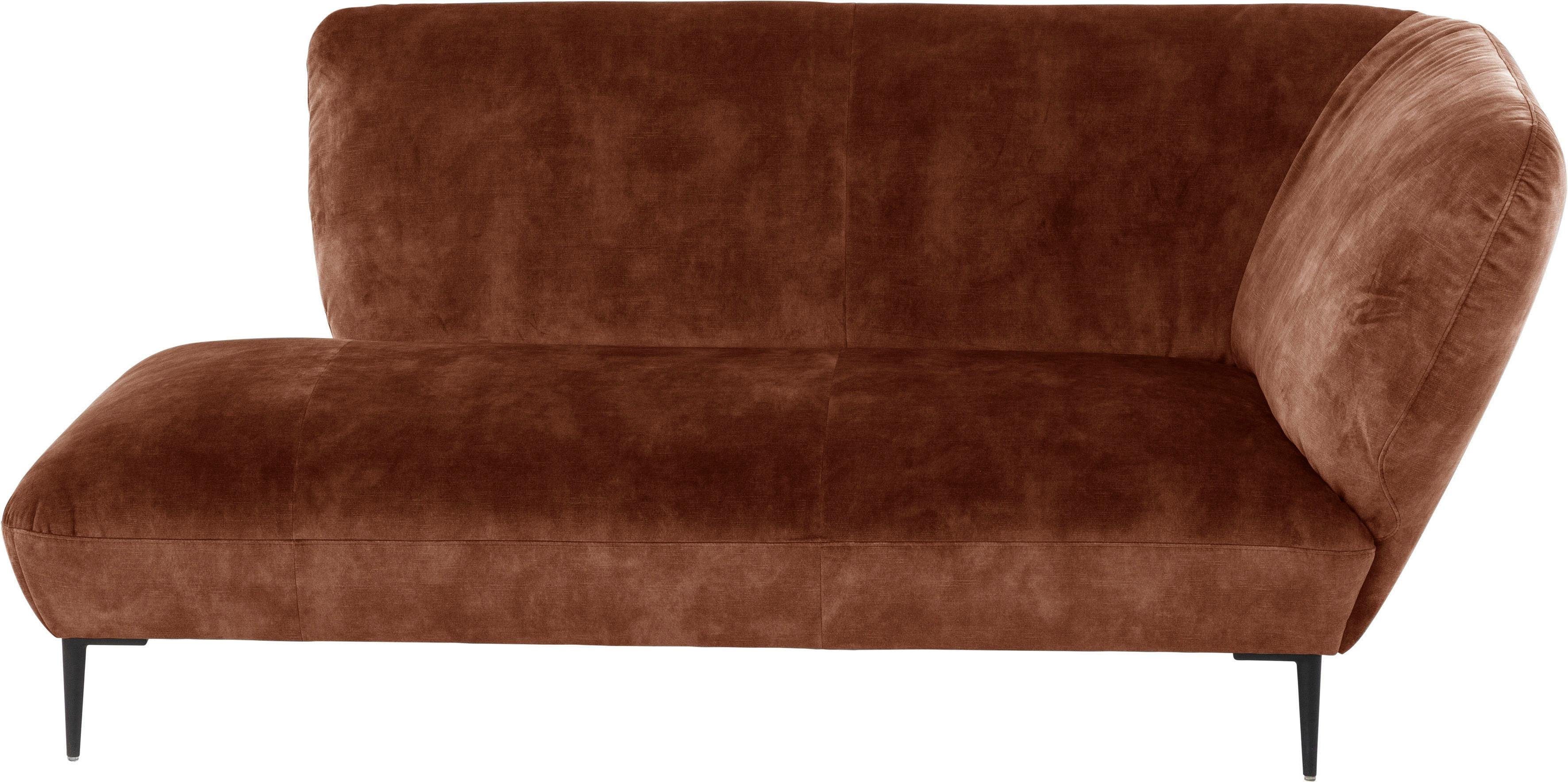 copper W.SCHILLIG pulverbeschichtet ELLA, Füße Boch S41 & Chaiselongue Villeroy Schwarz