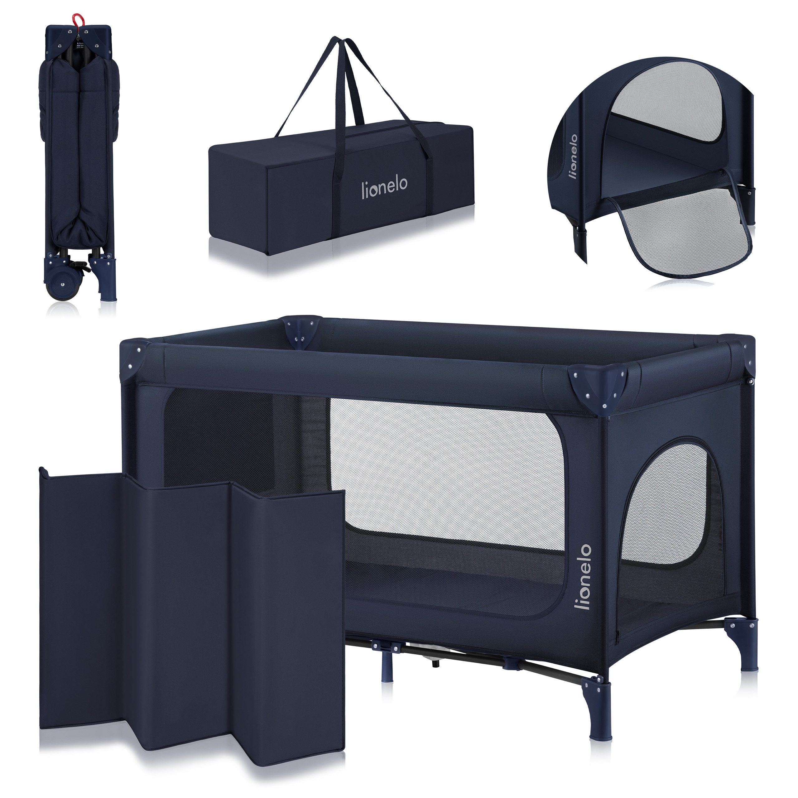 lionelo Baby-Reisebett JASMIN EASY FOLD, Easy-Fold-System günstig online kaufen