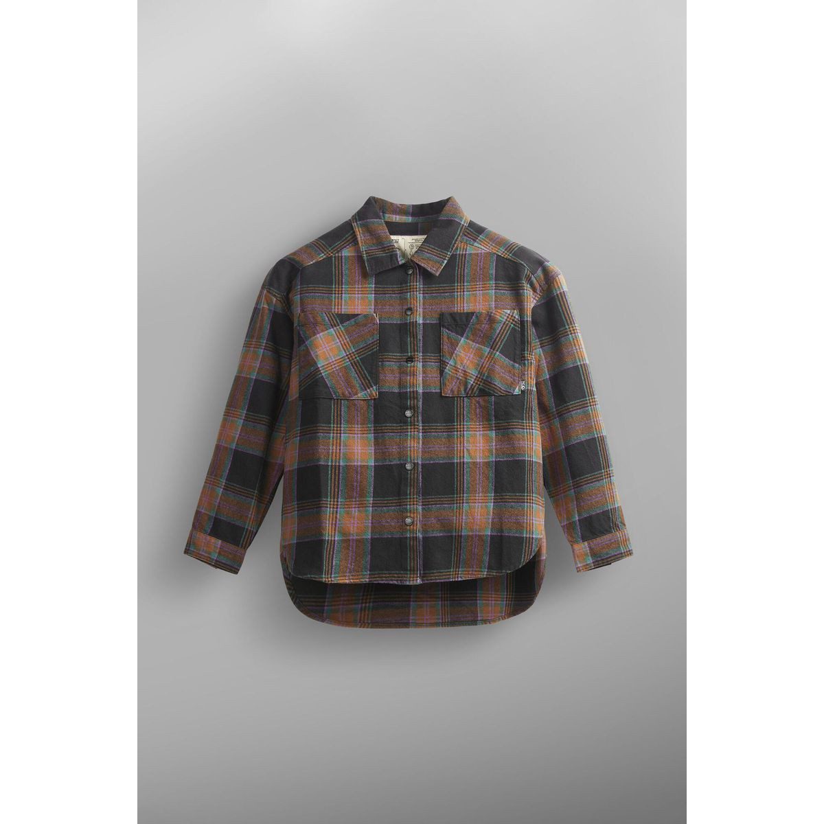 Picture Outdoorbluse Ovillera Shirt Ein schweres kariertes Baumwoll-Flanellhemd.
