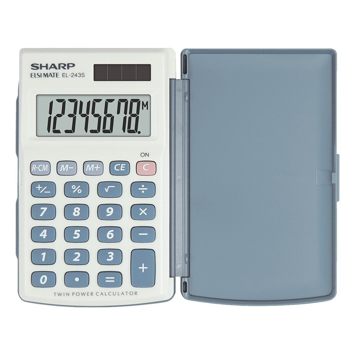 Sharp Taschenrechner EL-243S, 8-stellig