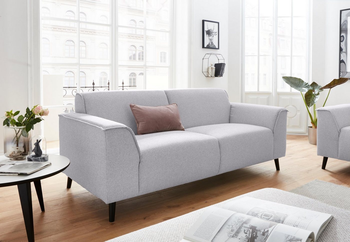 DOMO collection 2,5-Sitzer »Amora«, inklusive komfortablen Federkerns-HomeTrends